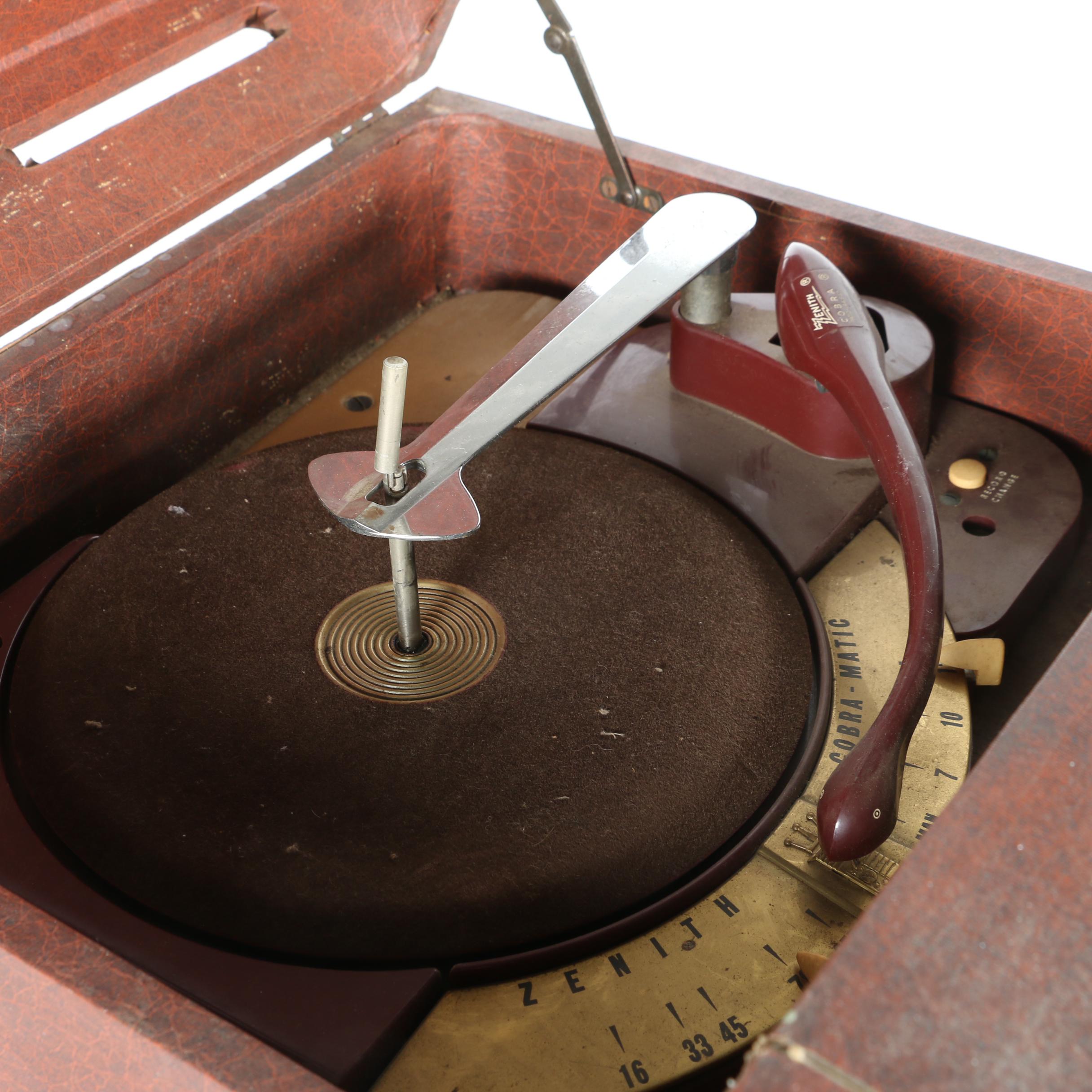 Zenith Cobra-Matic Record Player