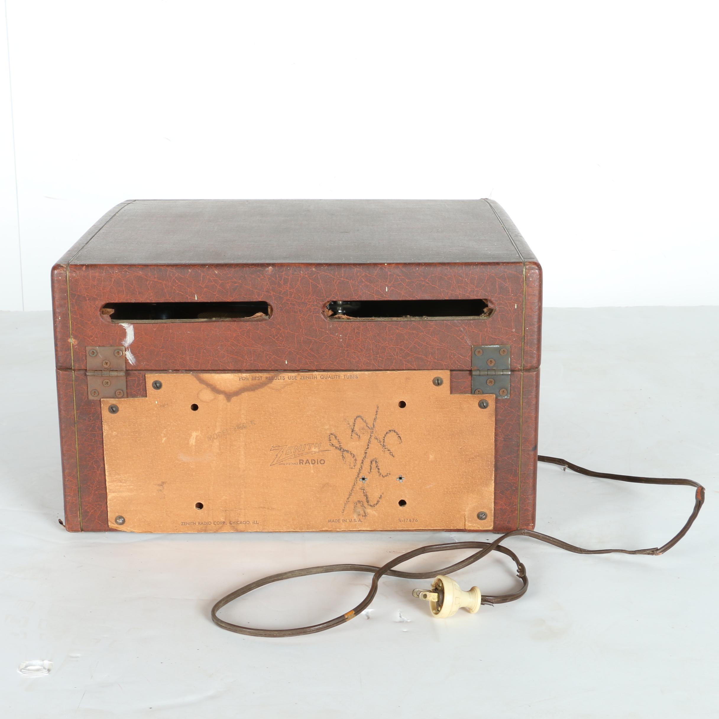 Zenith Cobra-Matic Record Player