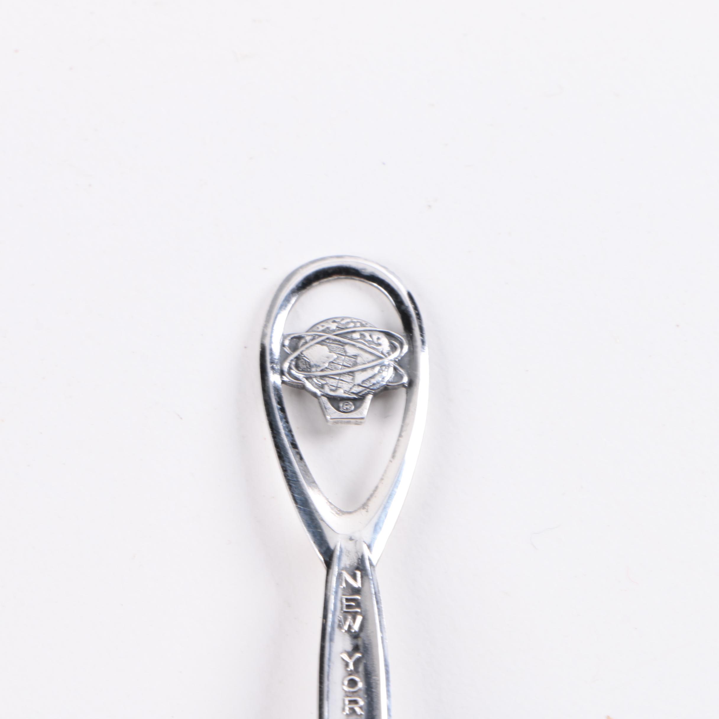 TH. Marthinsen Sterling Silver New York World's Fair Souvenir Spoon