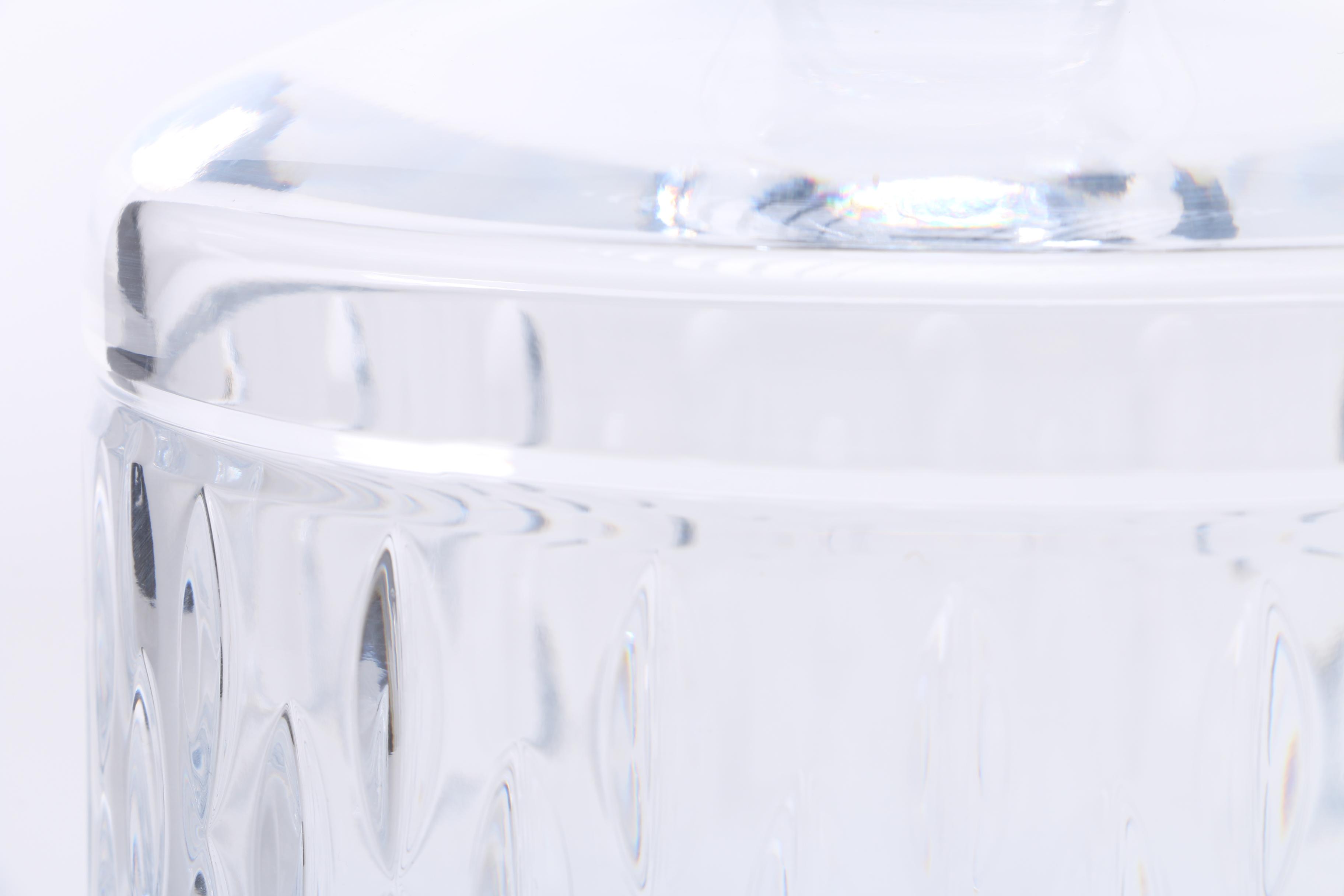 Crystal Decanter With Snifters Featuring Baccarat