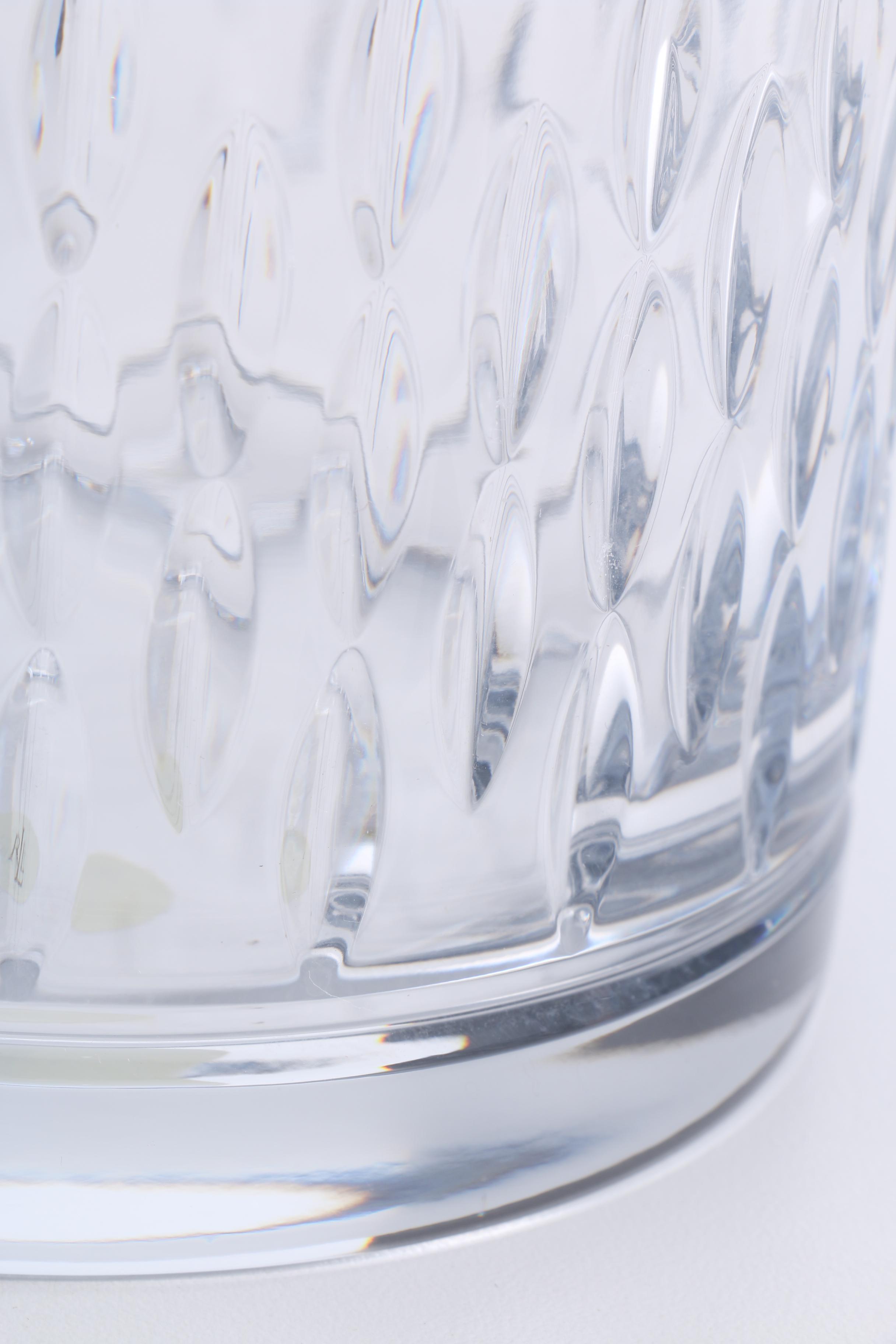 Crystal Decanter With Snifters Featuring Baccarat