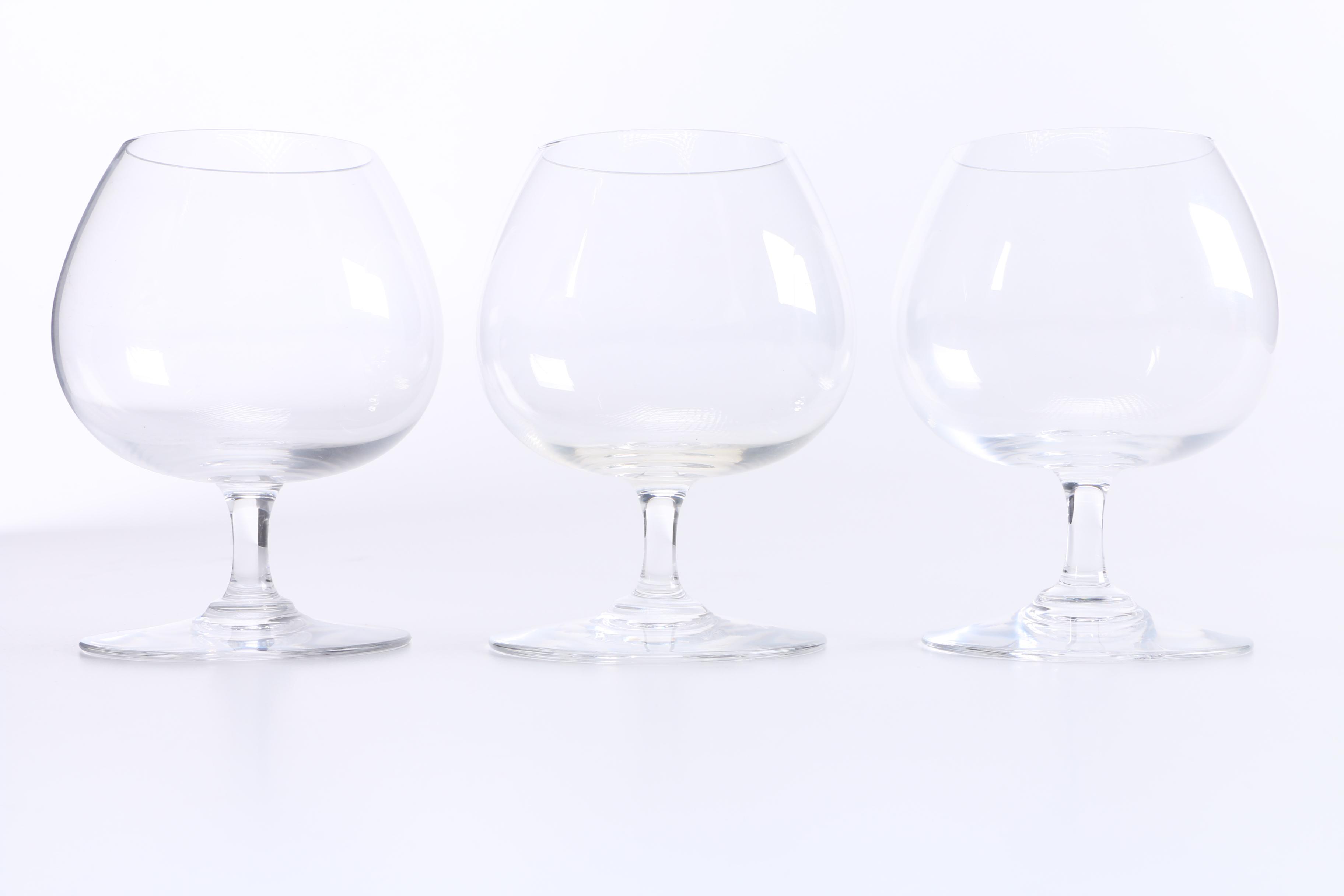 Crystal Decanter With Snifters Featuring Baccarat