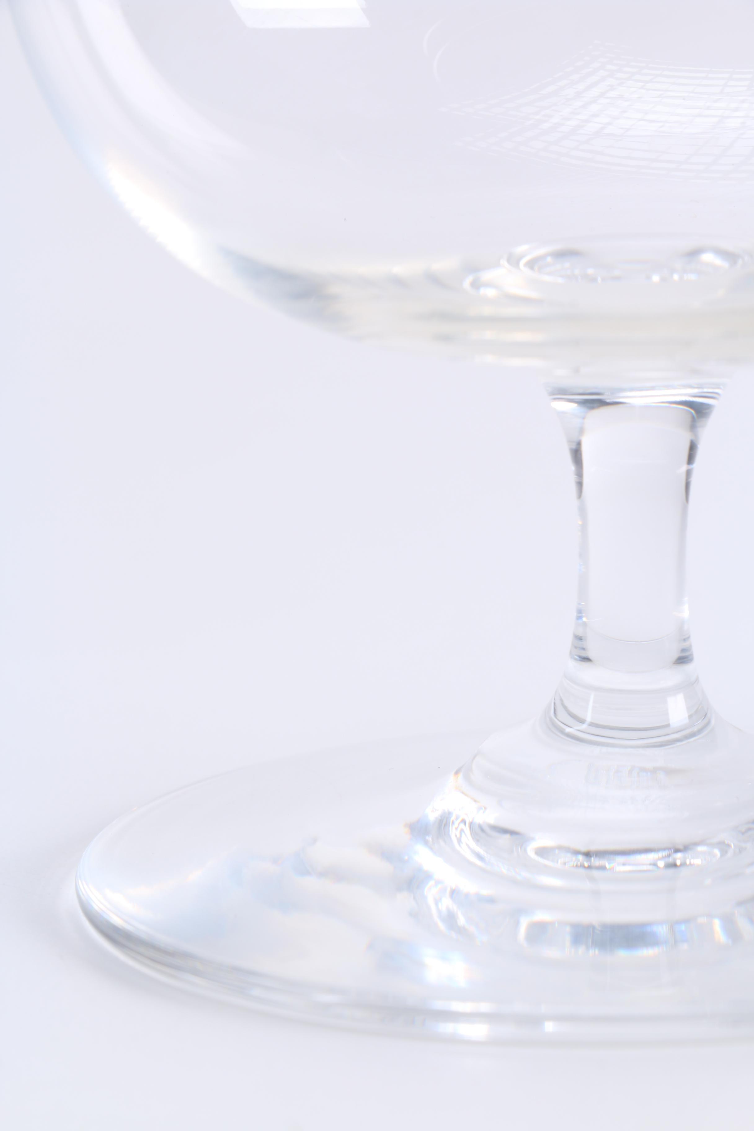 Crystal Decanter With Snifters Featuring Baccarat