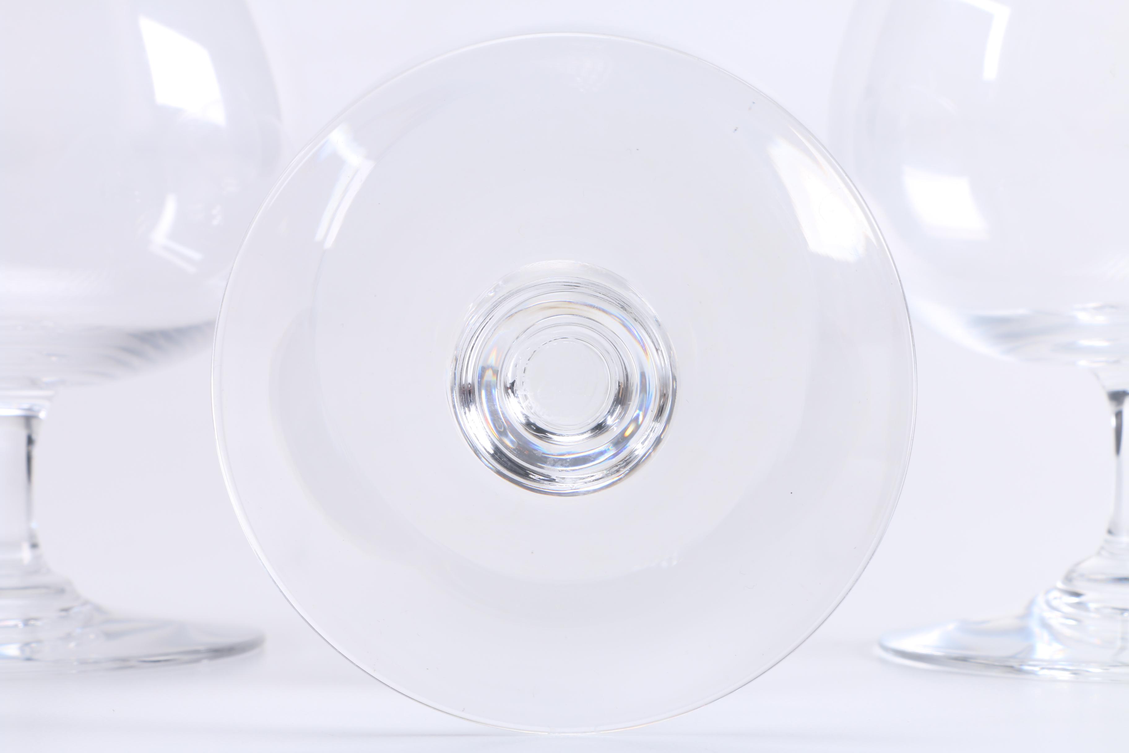 Crystal Decanter With Snifters Featuring Baccarat