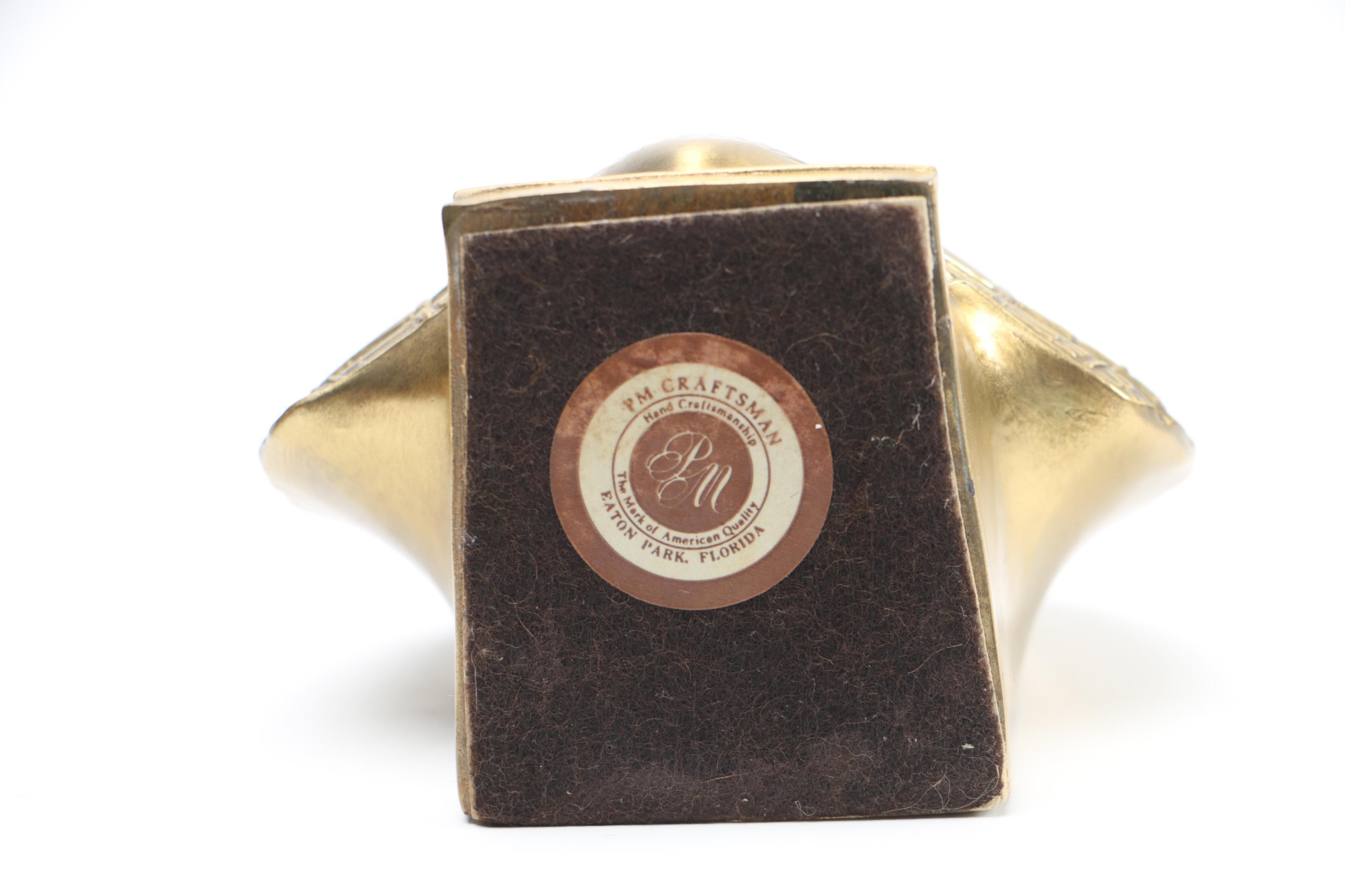 Brass Scallop Shell Style Bookends