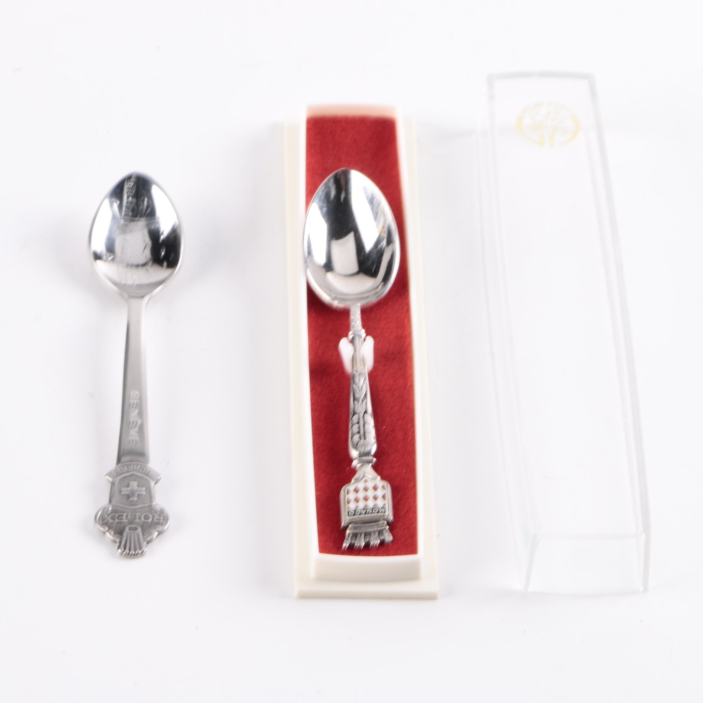 Pair of Collectible Spoons