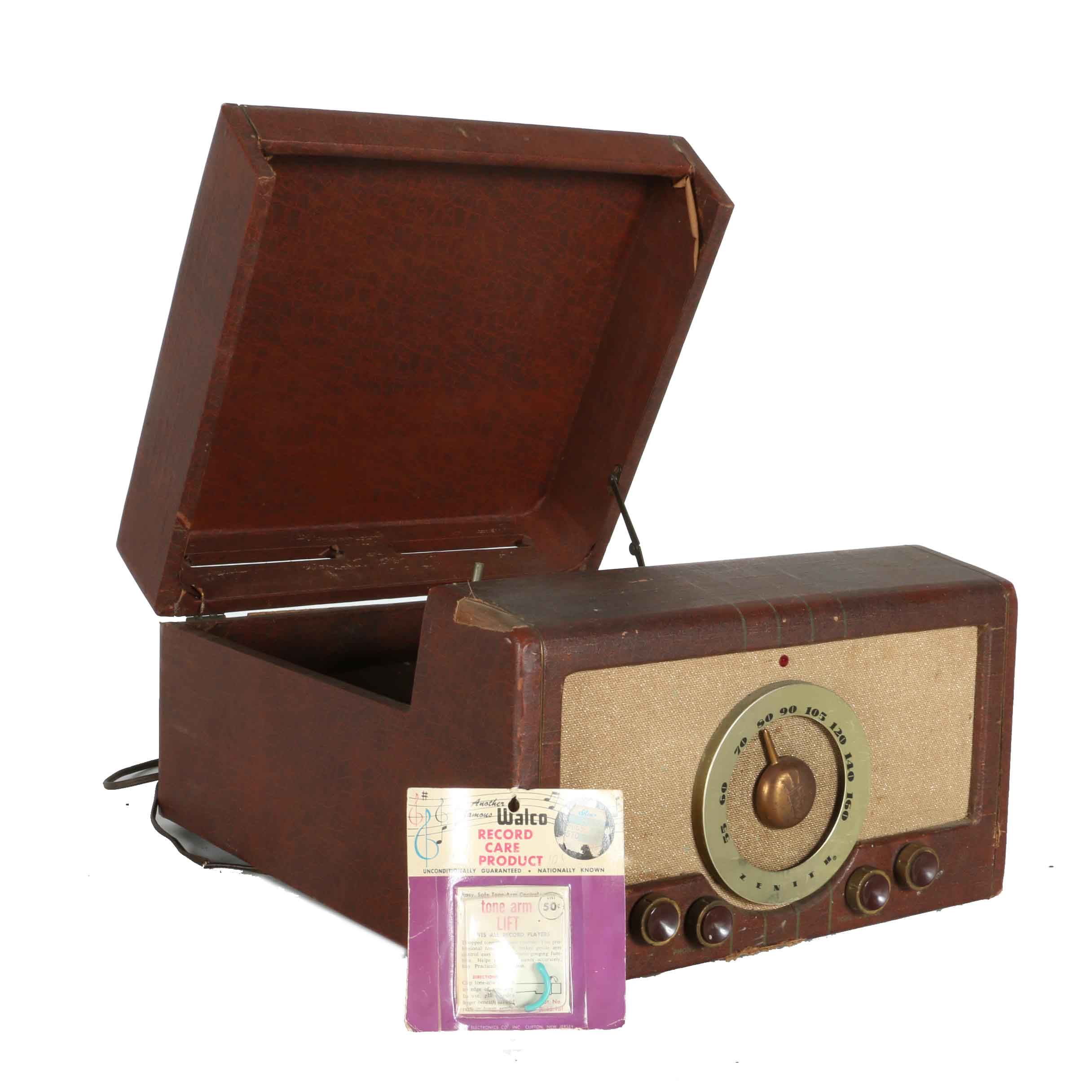 Zenith Cobra-Matic Record Player