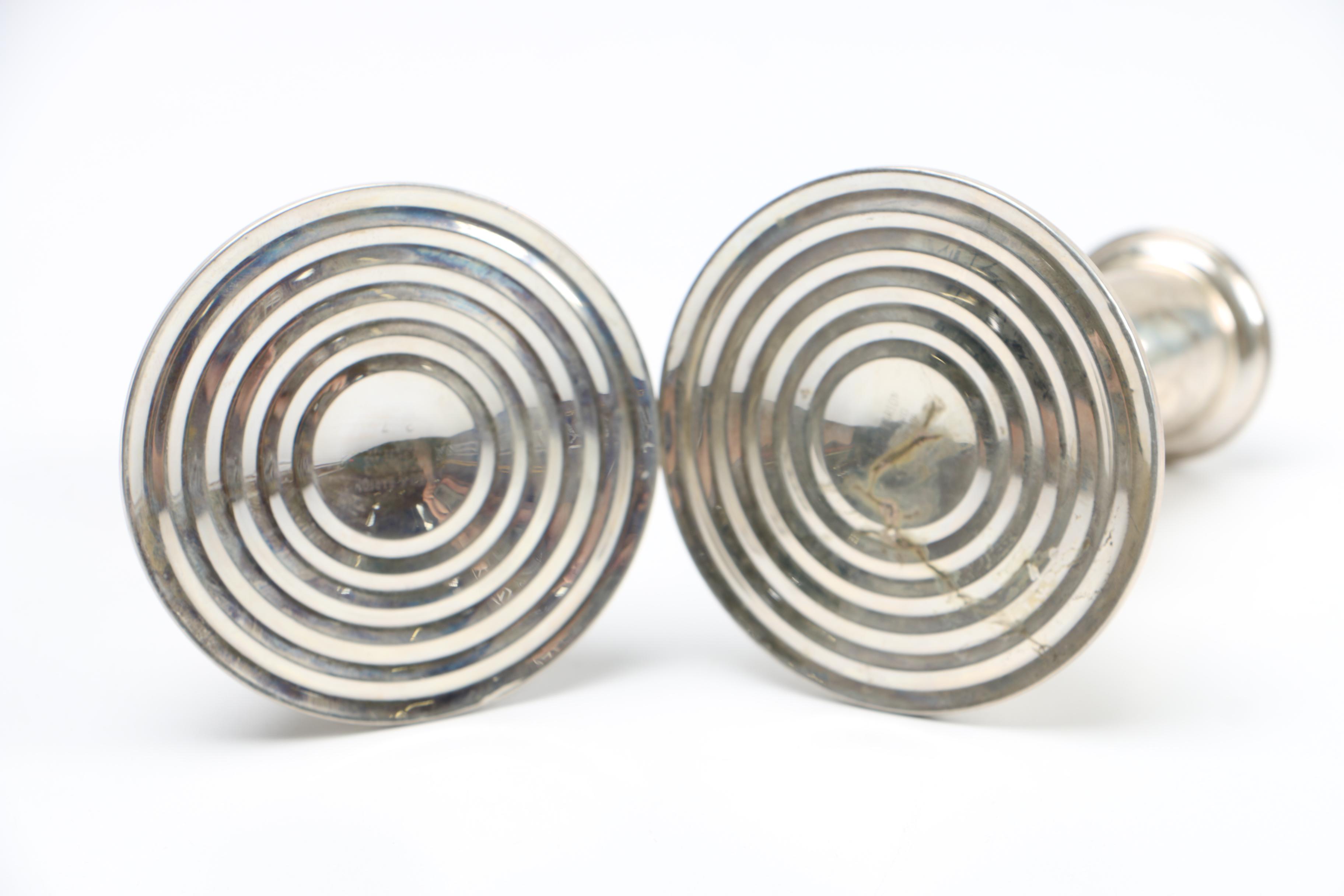 Reed & Barton Weighted Sterling Silver Candleholders