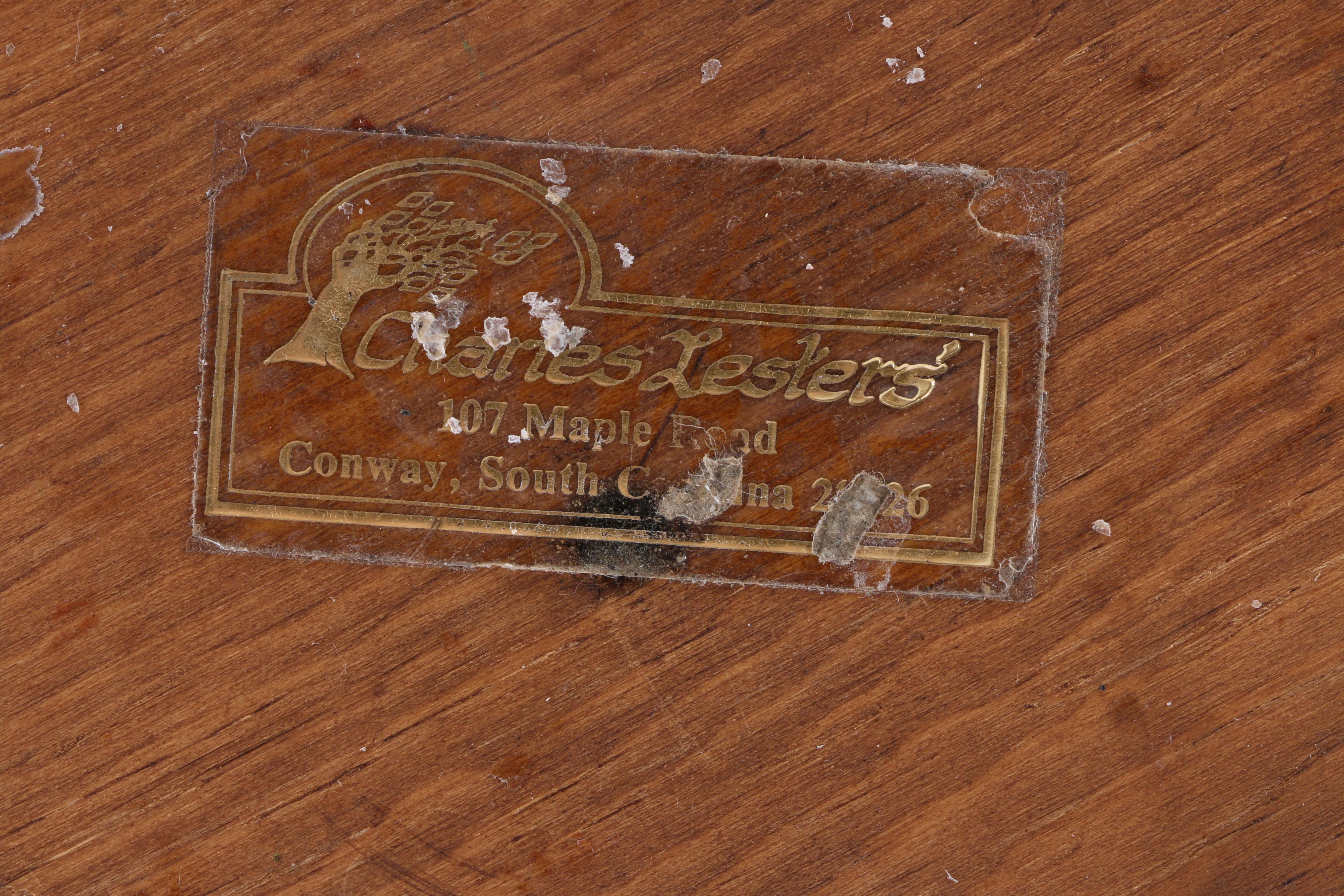 Wooden Three-Candle Candelabra