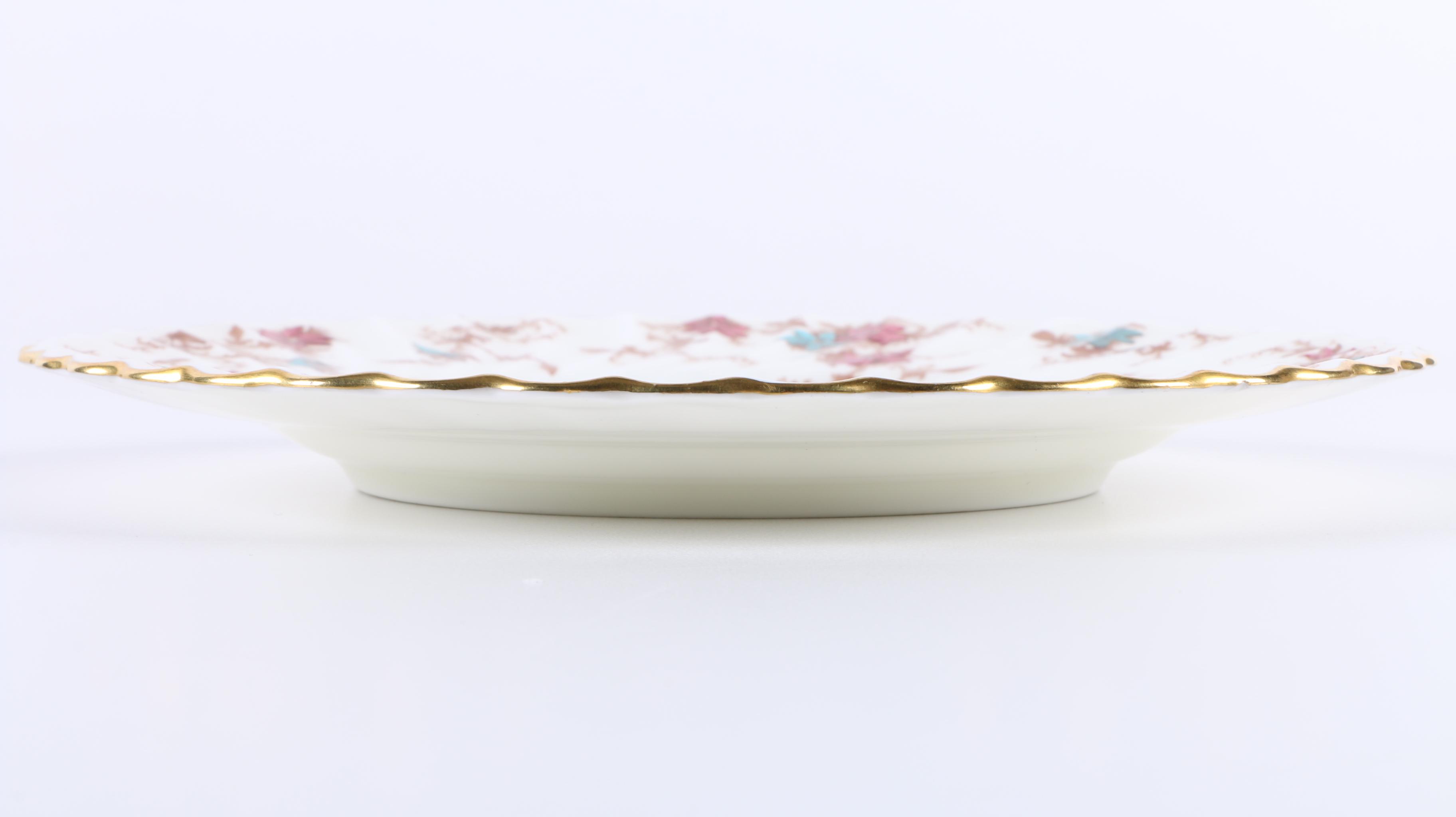 Minton "Ancestral" Porcelain Salad Plates
