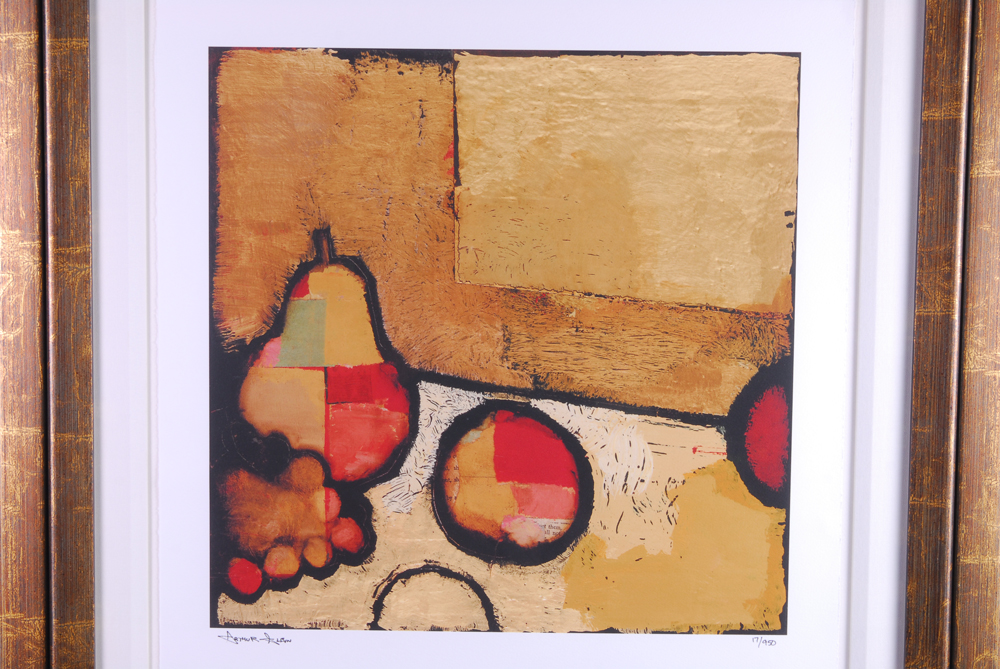 Arthur Albin Signed Still Life Offset Lithograph