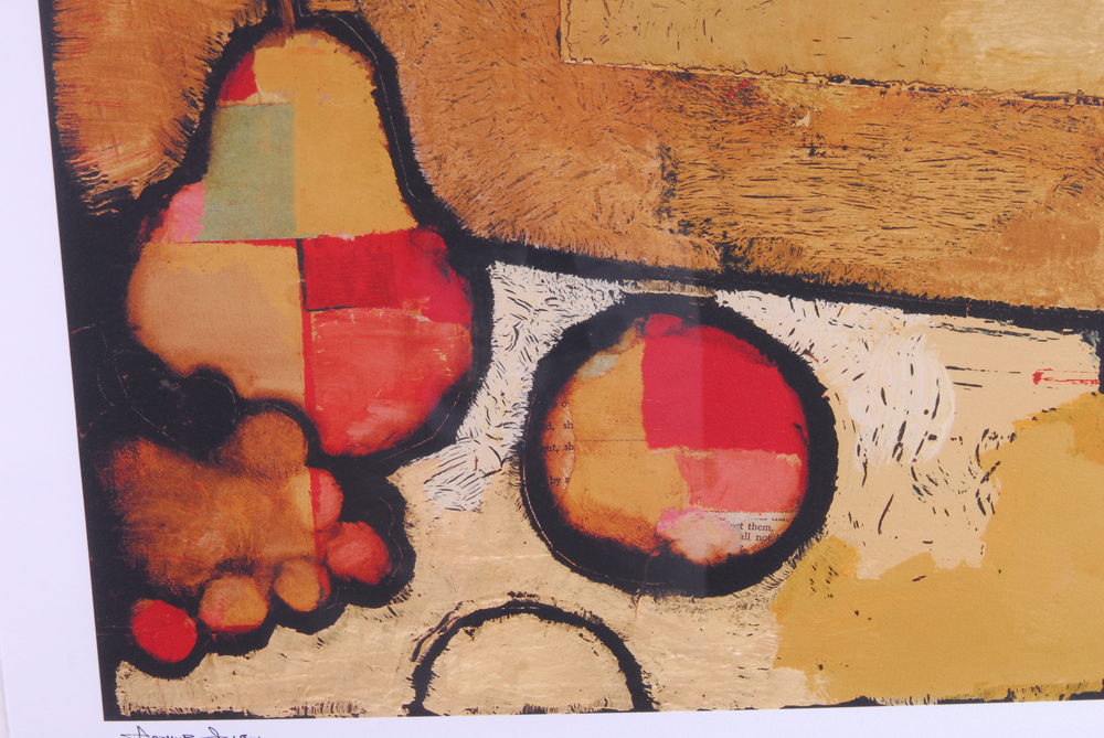 Arthur Albin Signed Still Life Offset Lithograph