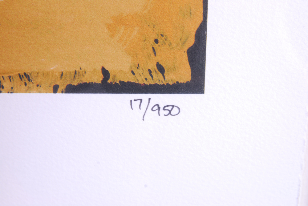 Arthur Albin Signed Still Life Offset Lithograph