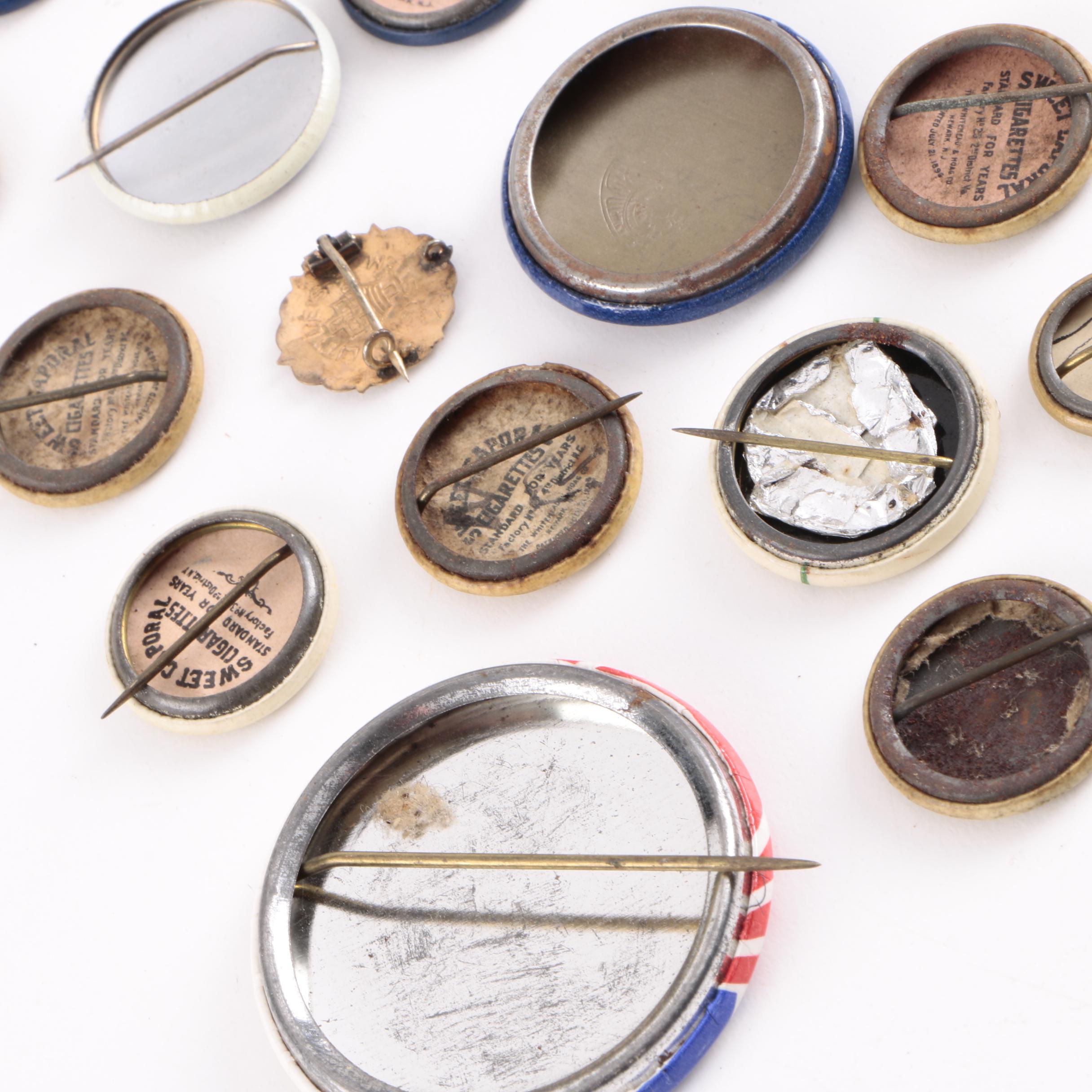 Assorted Vintage Political Pins