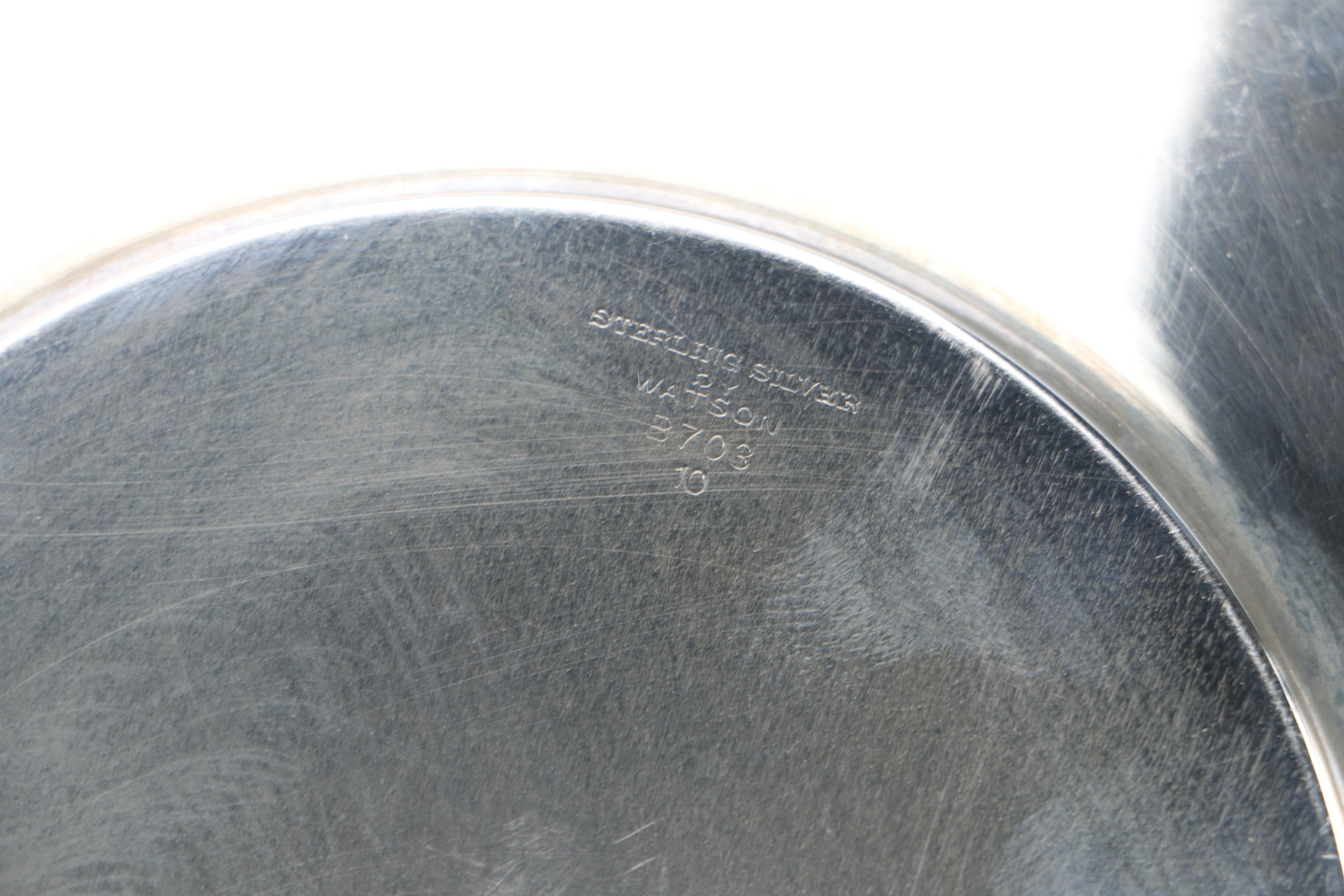 Watson Sterling Silver Plate