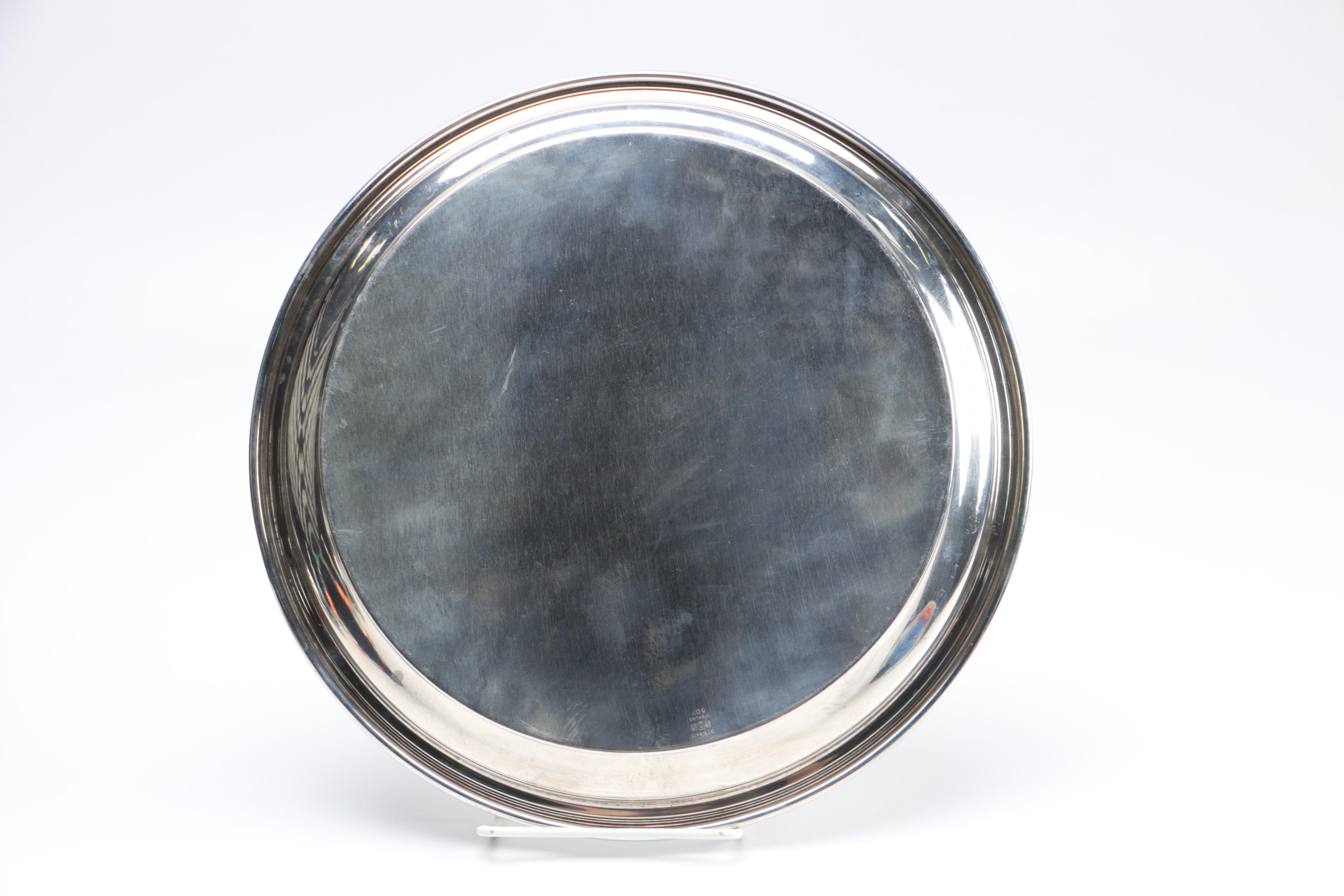 Gorham "Puritan" Sterling Silver Serving Tray