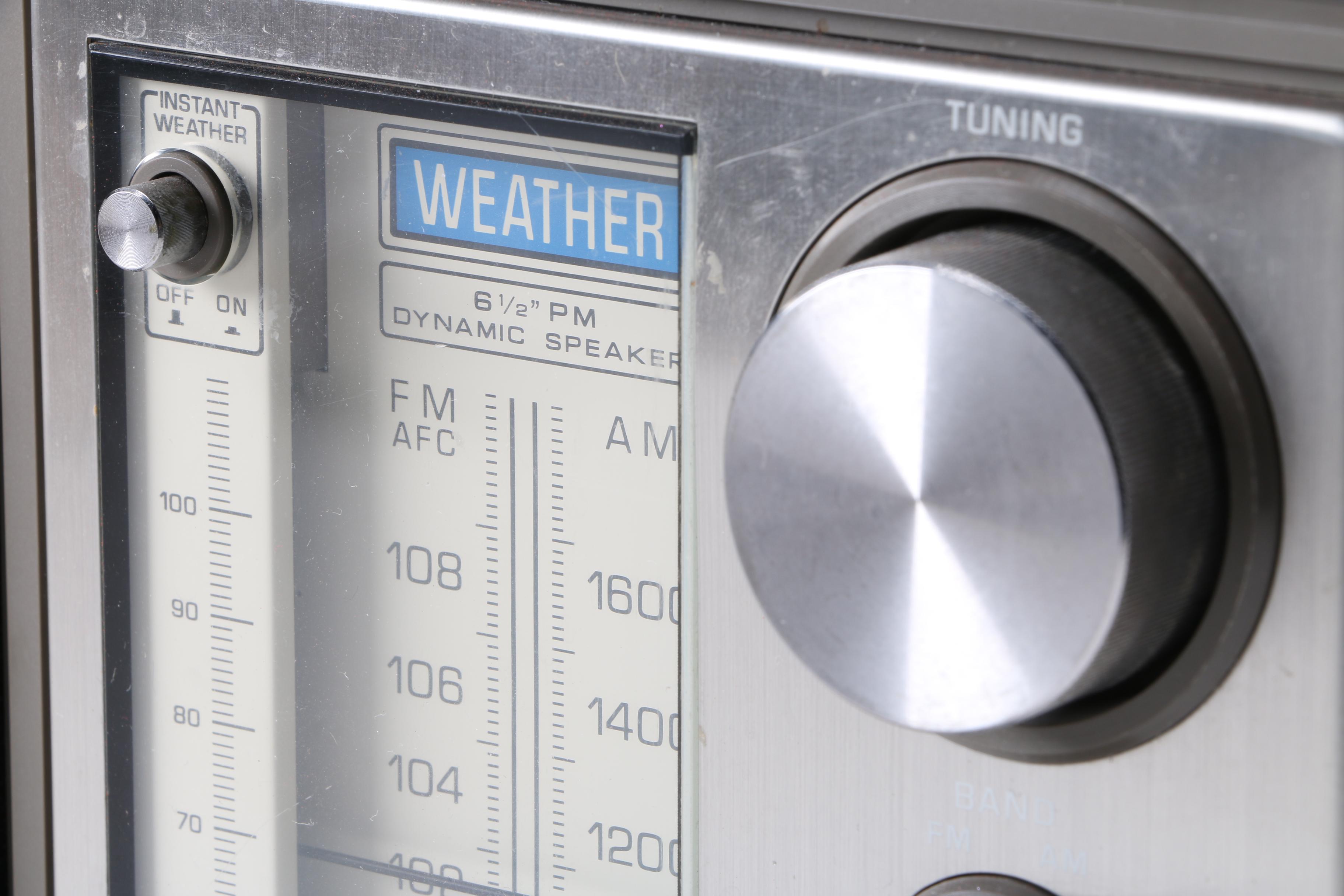 Vintage Panasonic Weather Radio