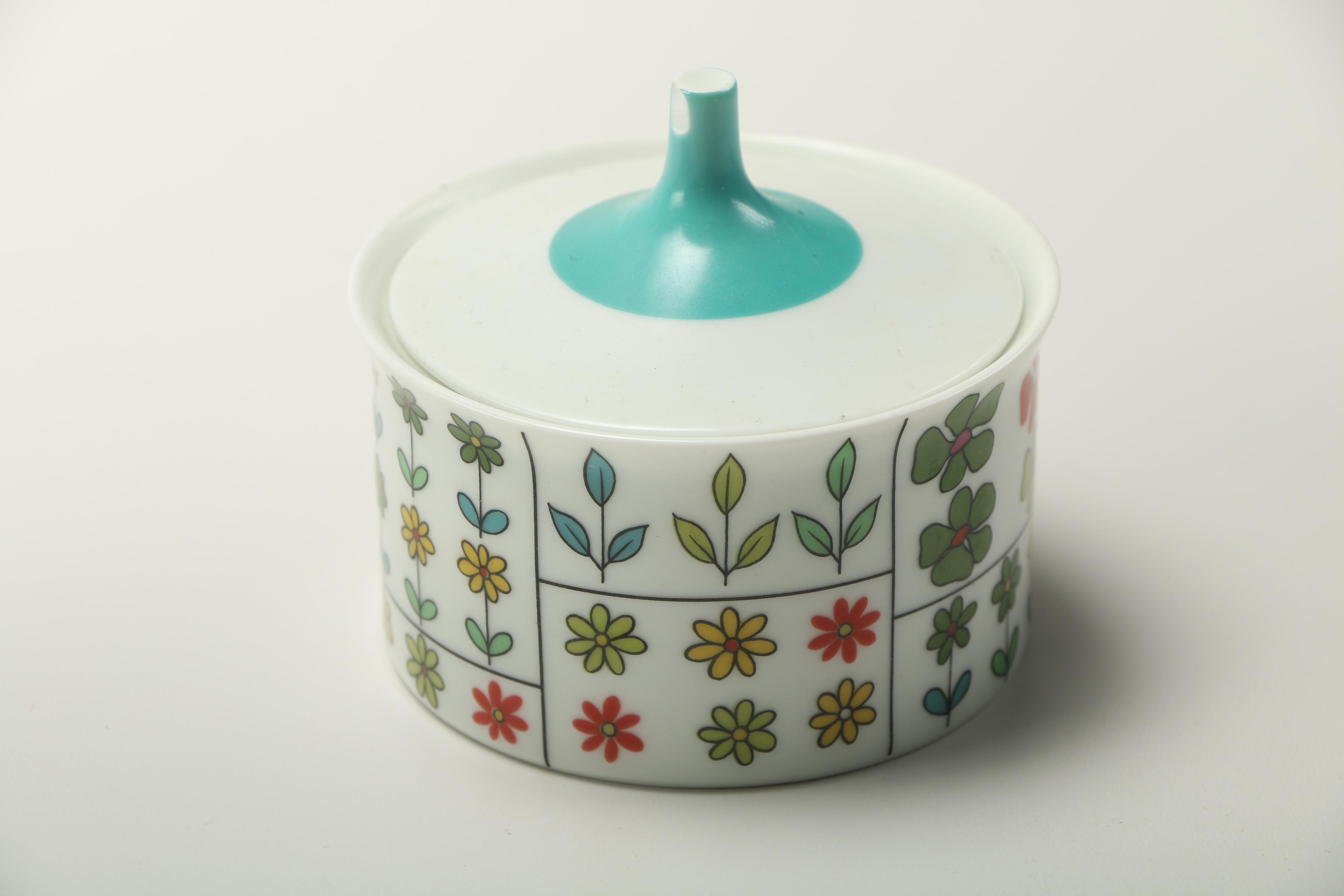 Rosenthal "Piemonte" Ceramic Tableware Designed by Emilio Pucci