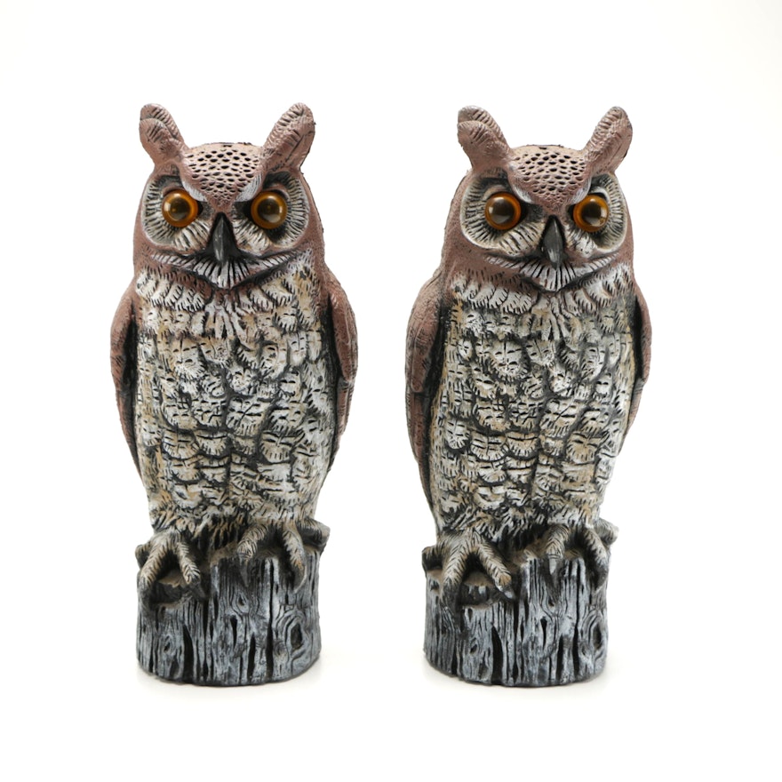 Owl Decoys