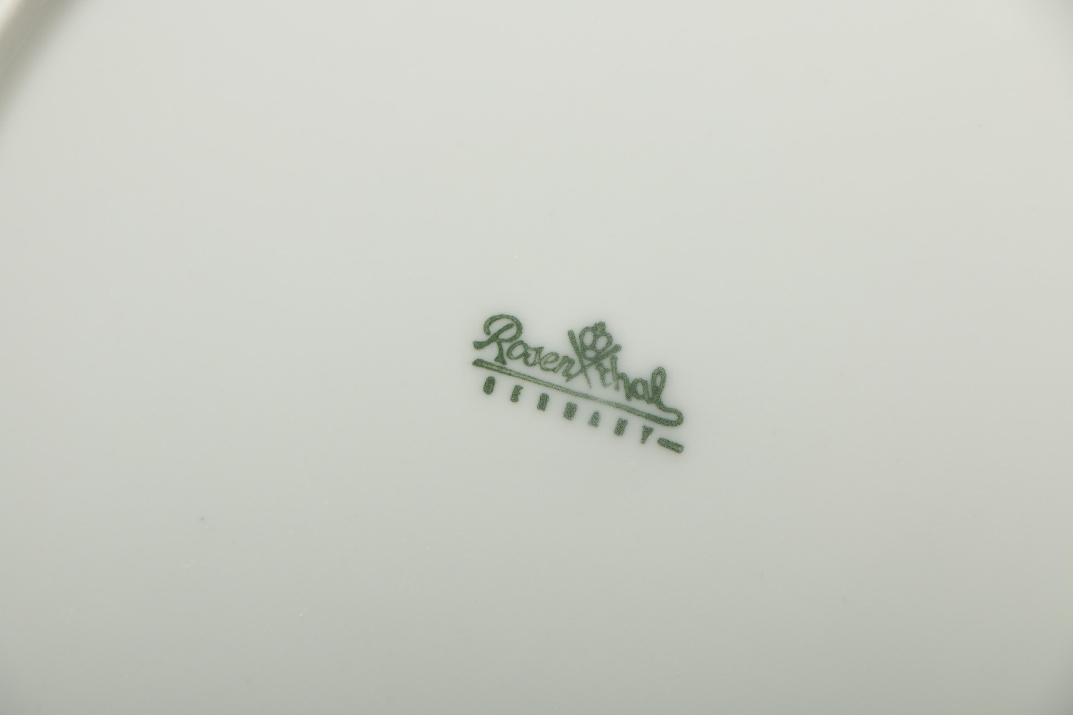 Rosenthal "Piemonte" Ceramic Tableware Designed by Emilio Pucci