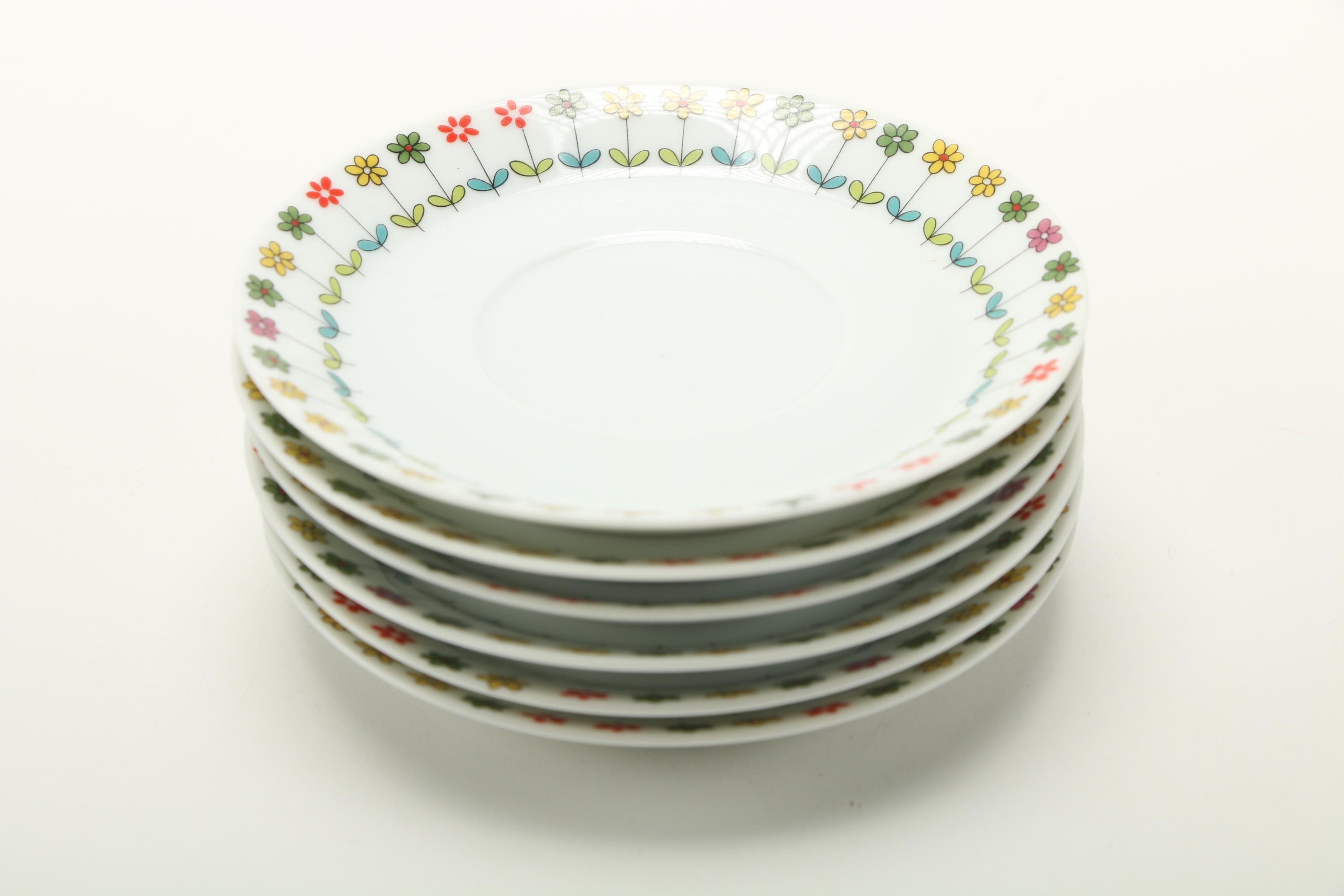 Rosenthal "Piemonte" Ceramic Tableware Designed by Emilio Pucci