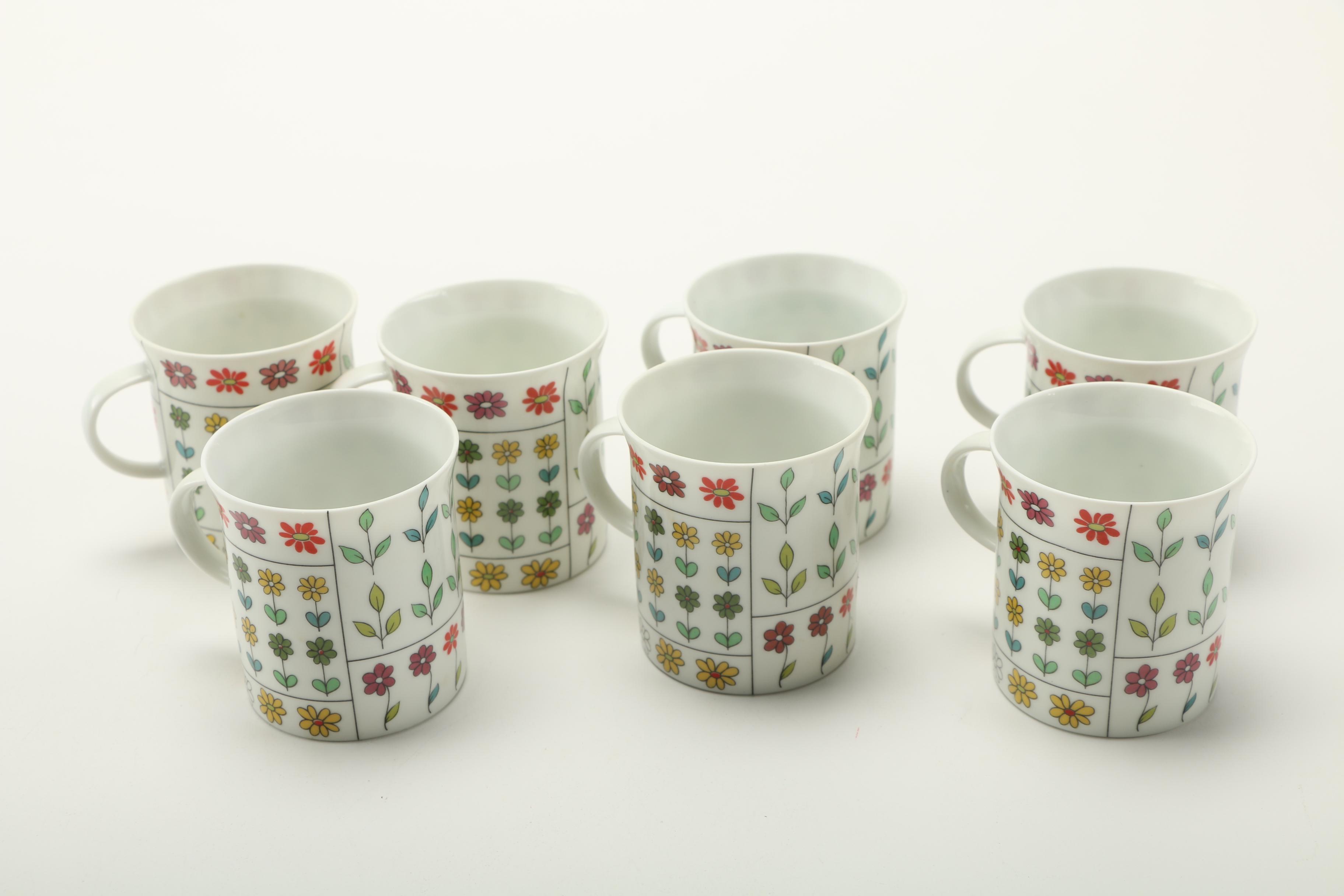 Rosenthal "Piemonte" Ceramic Tableware Designed by Emilio Pucci