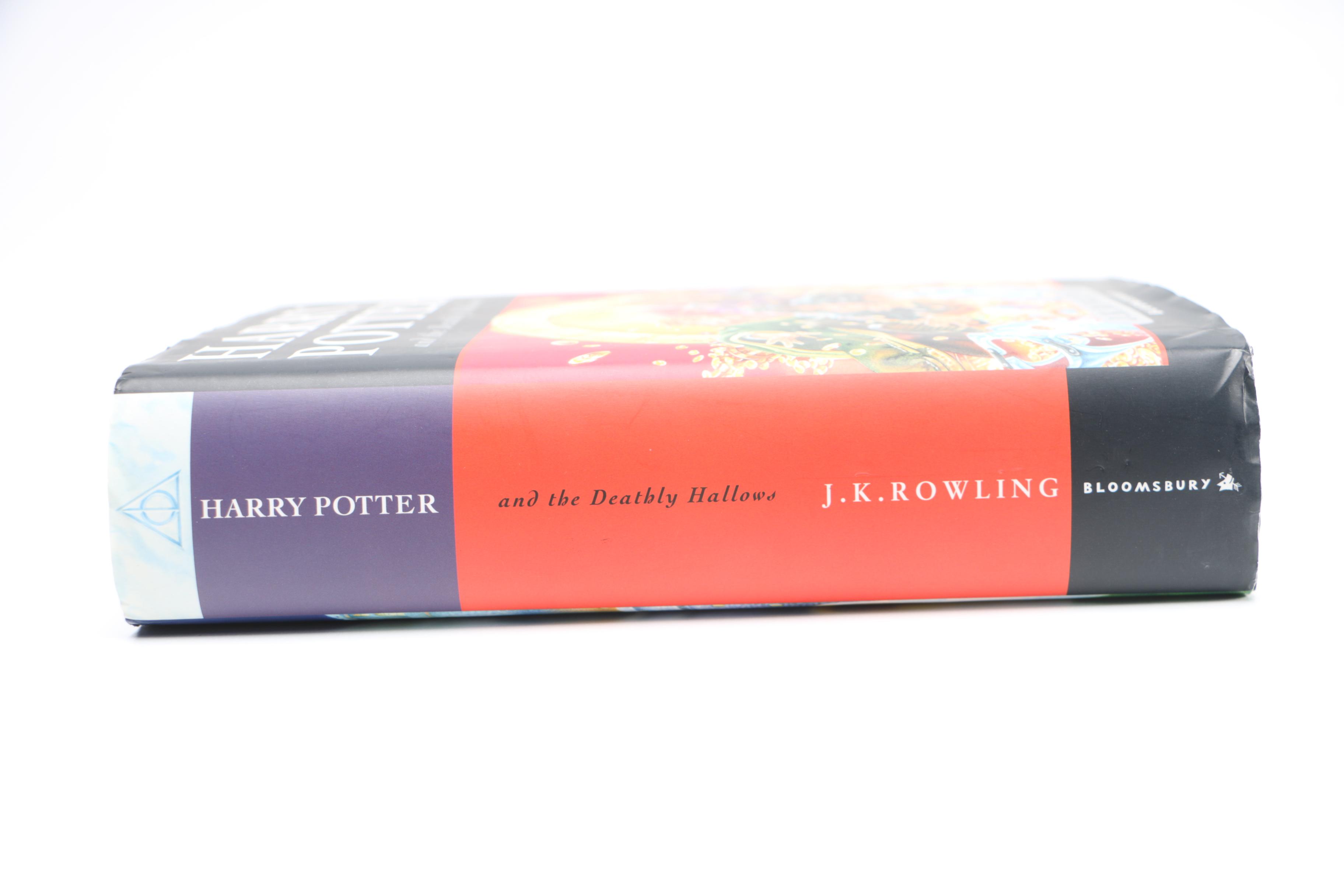 First British Edition "Harry Potter and the Deathly Hallows"
