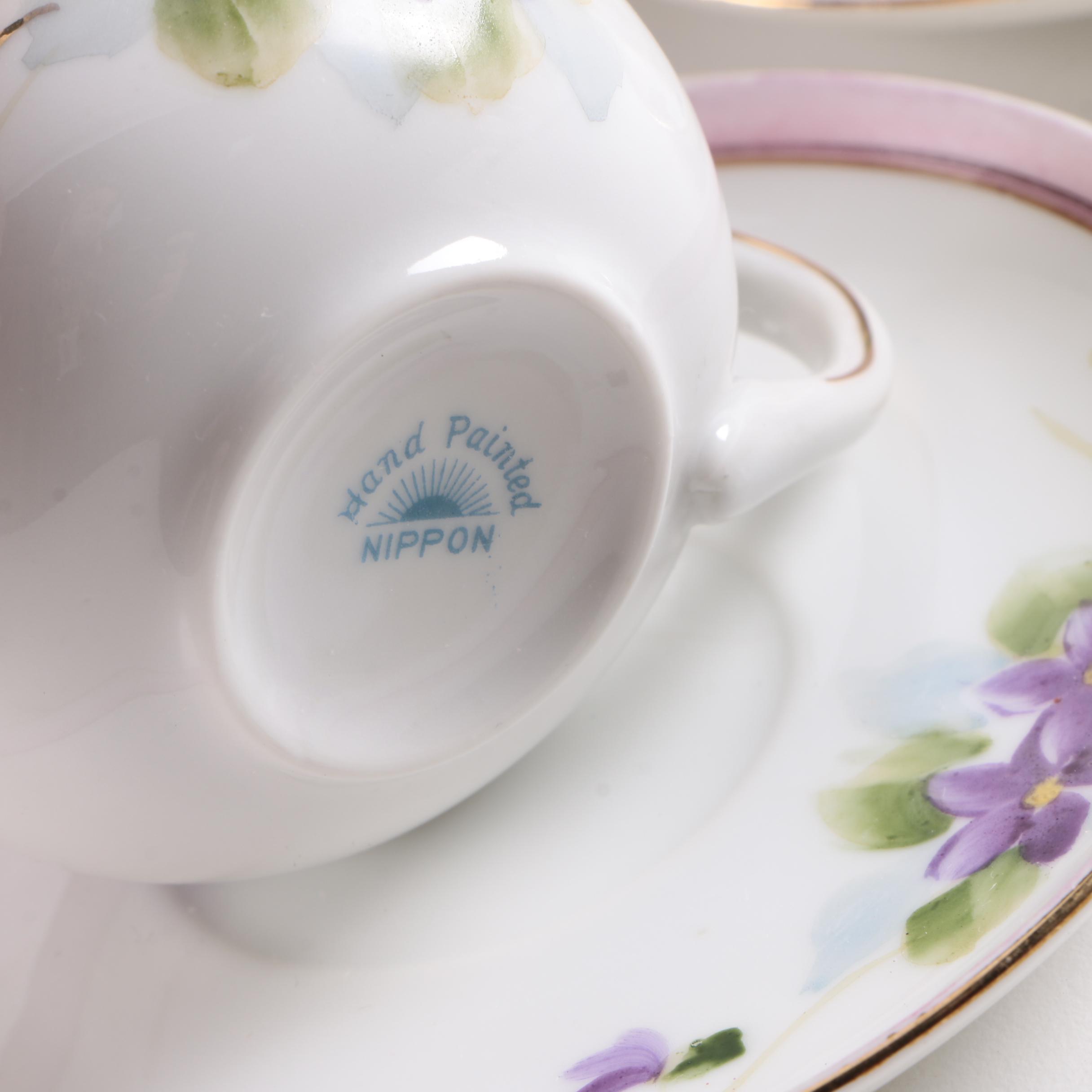 Nippon Hand-Painted Tea Set