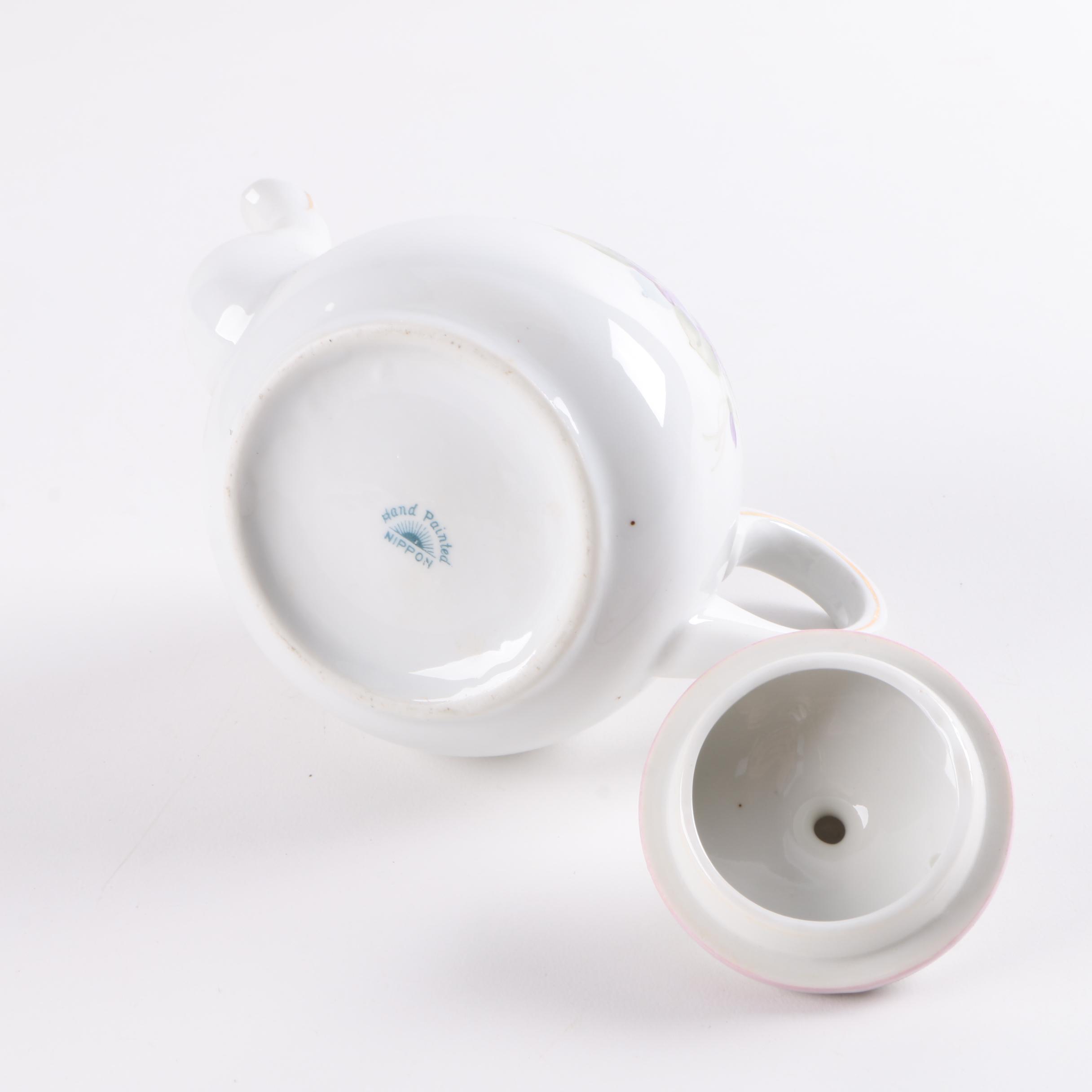 Nippon Hand-Painted Tea Set