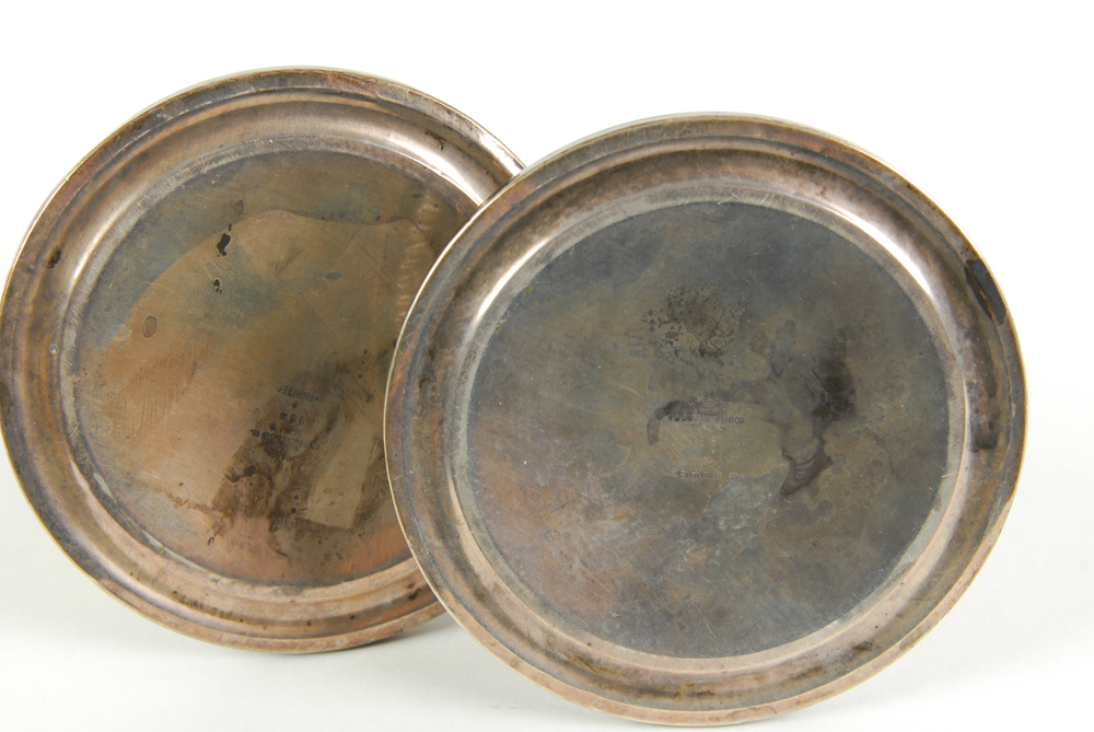 F.B. Rogers Silver Co. Weighted Sterling Silver Candle Holders