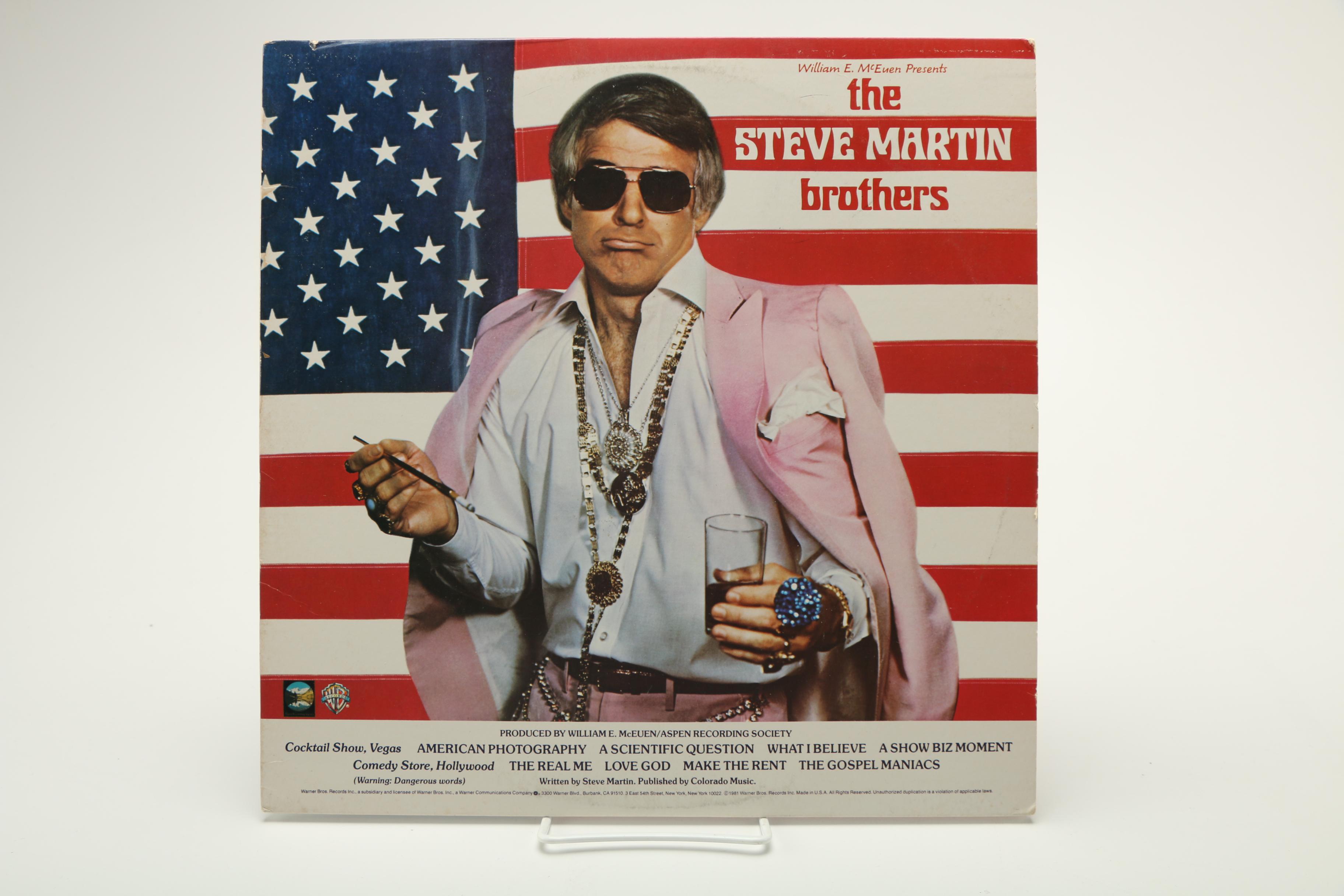 Steve Martin Vintage Comedy LPs