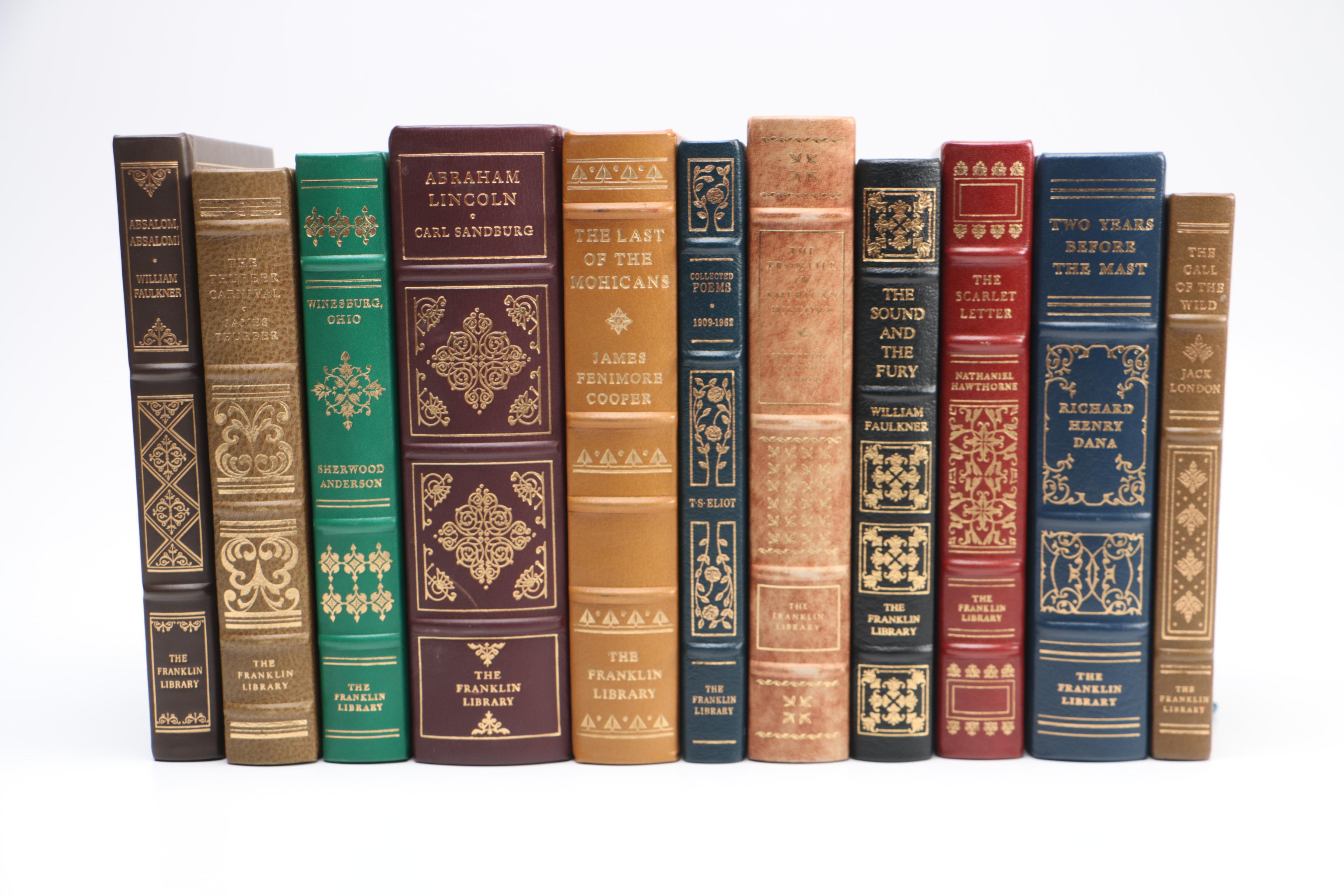 Assorted Franklin Library Hardcover Books