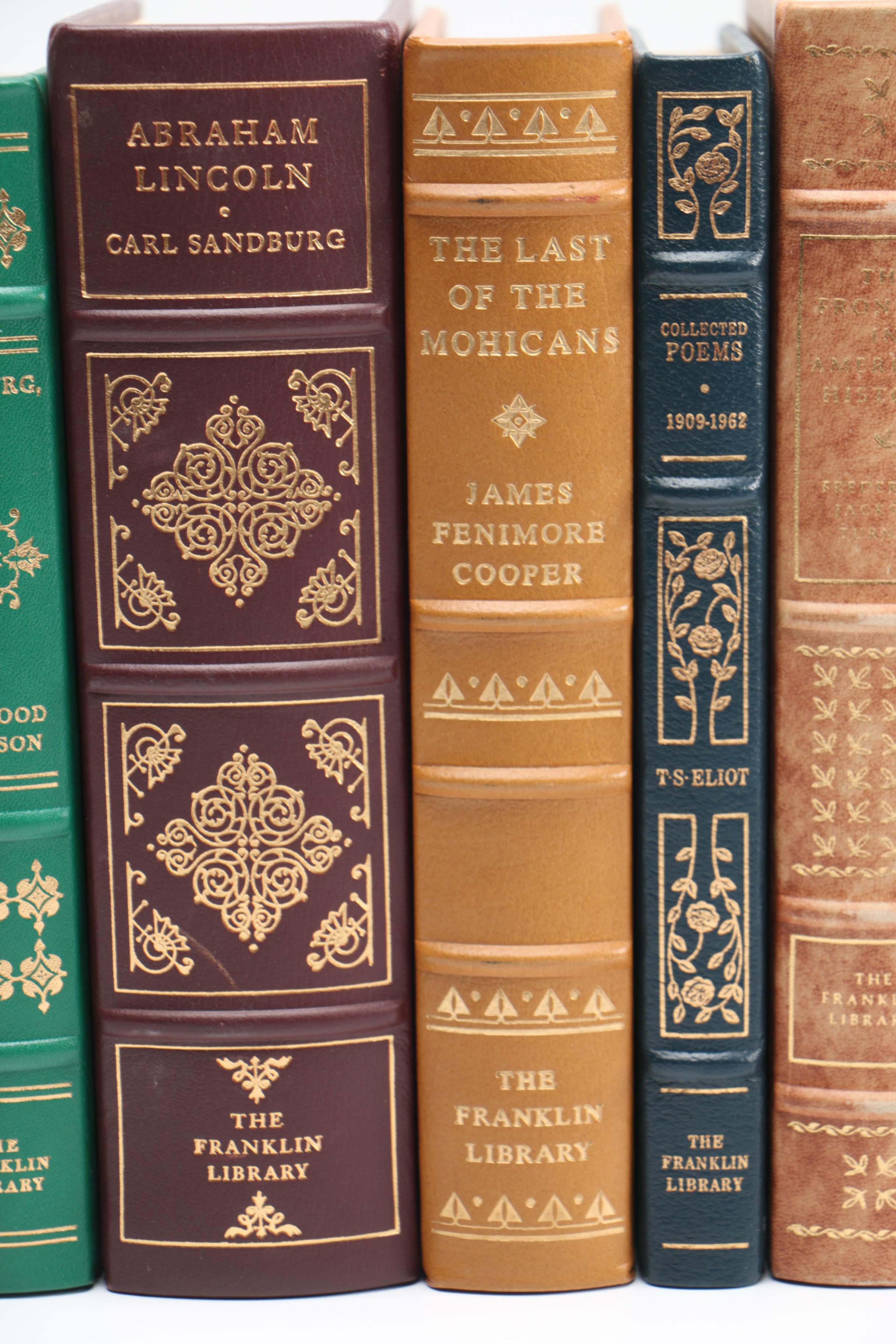 Assorted Franklin Library Hardcover Books