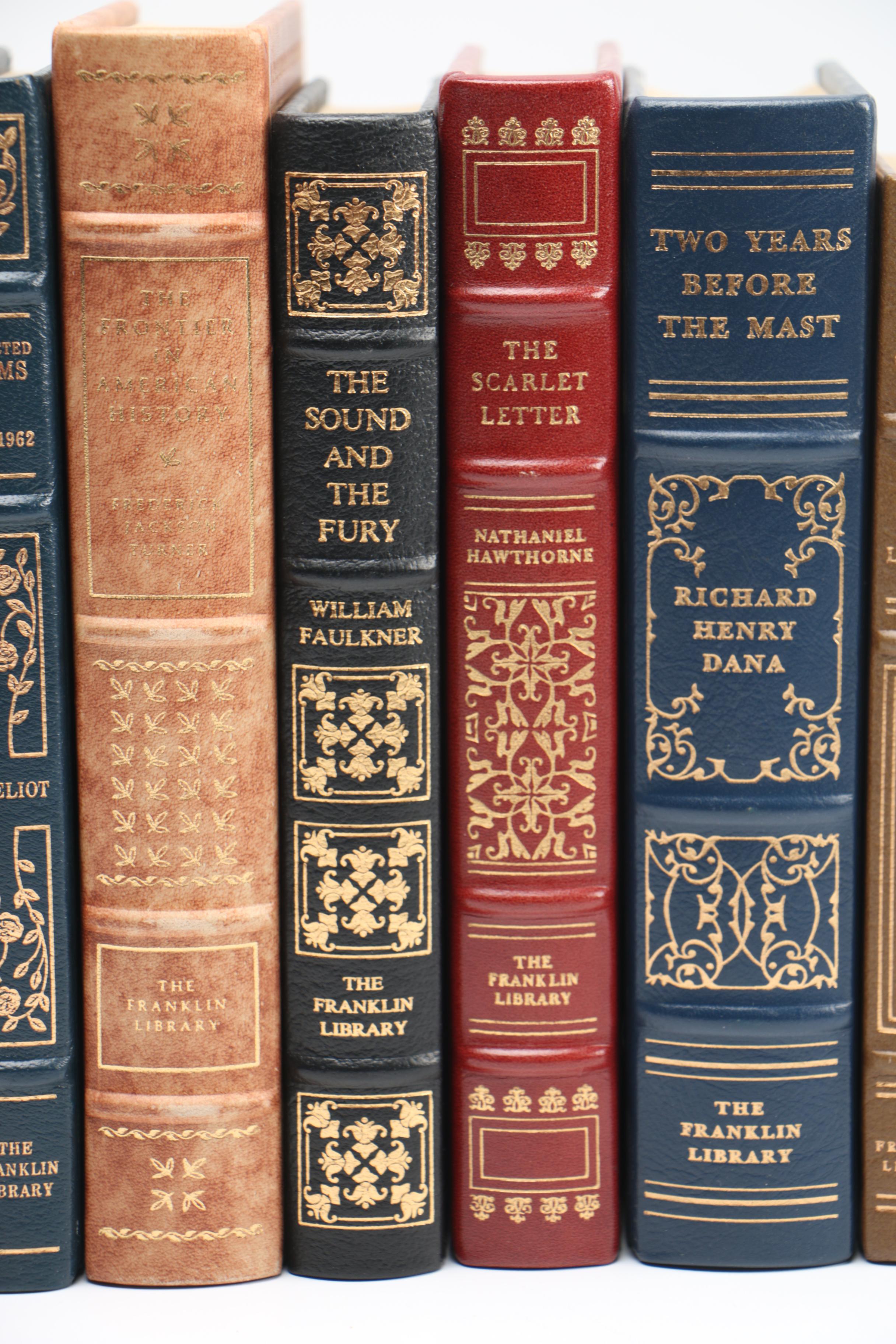 Assorted Franklin Library Hardcover Books