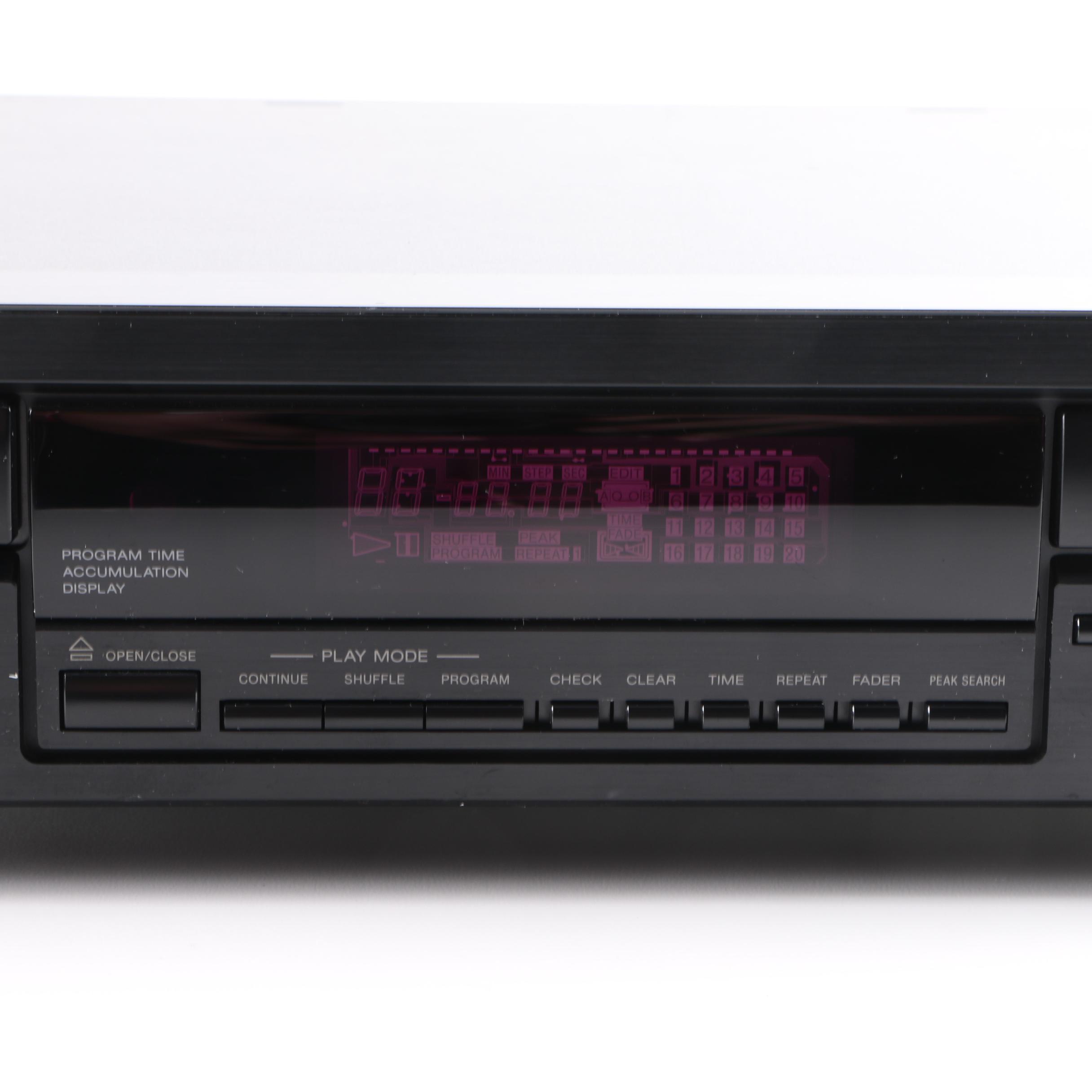 Panasonic, Sony DVD and CD Players