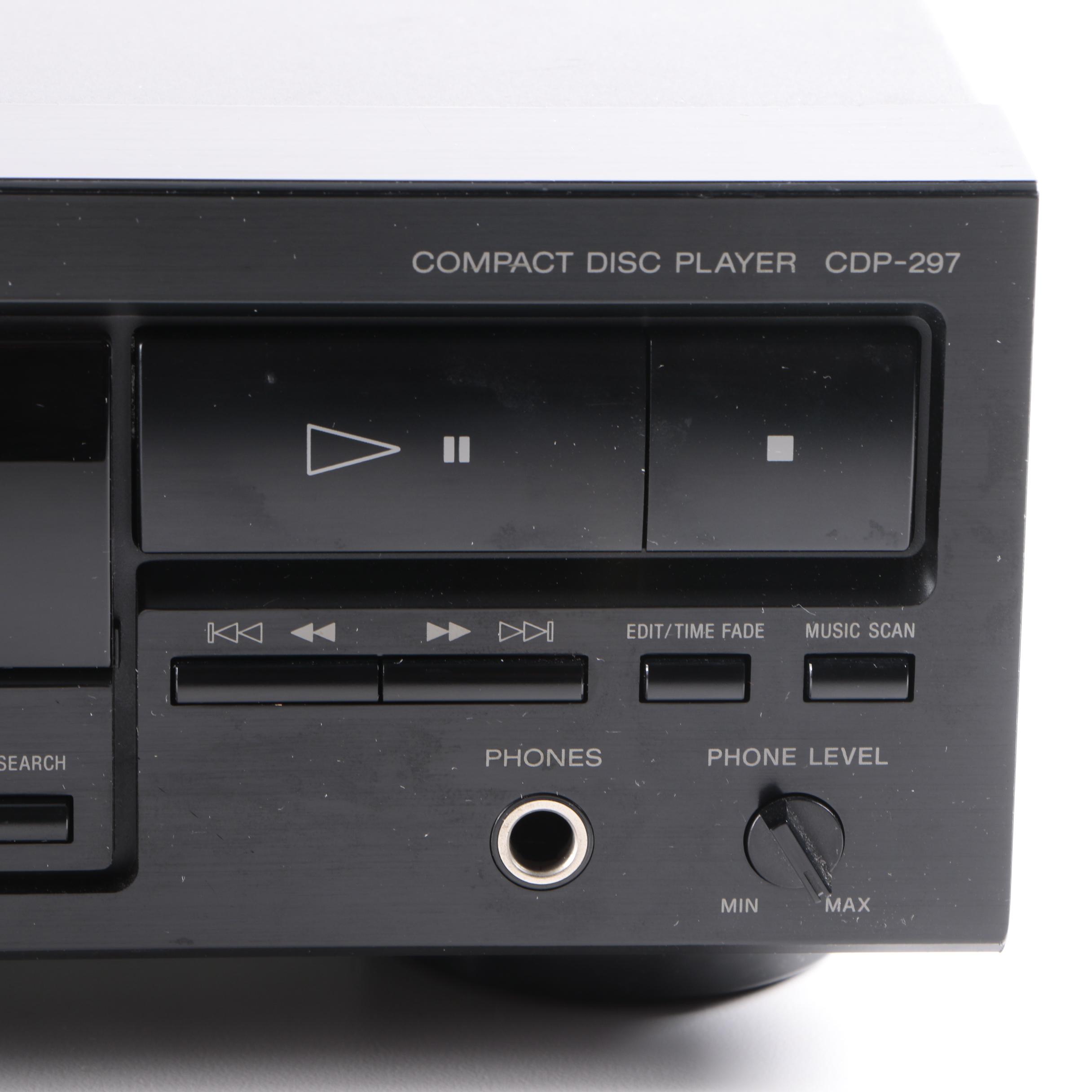 Panasonic, Sony DVD and CD Players