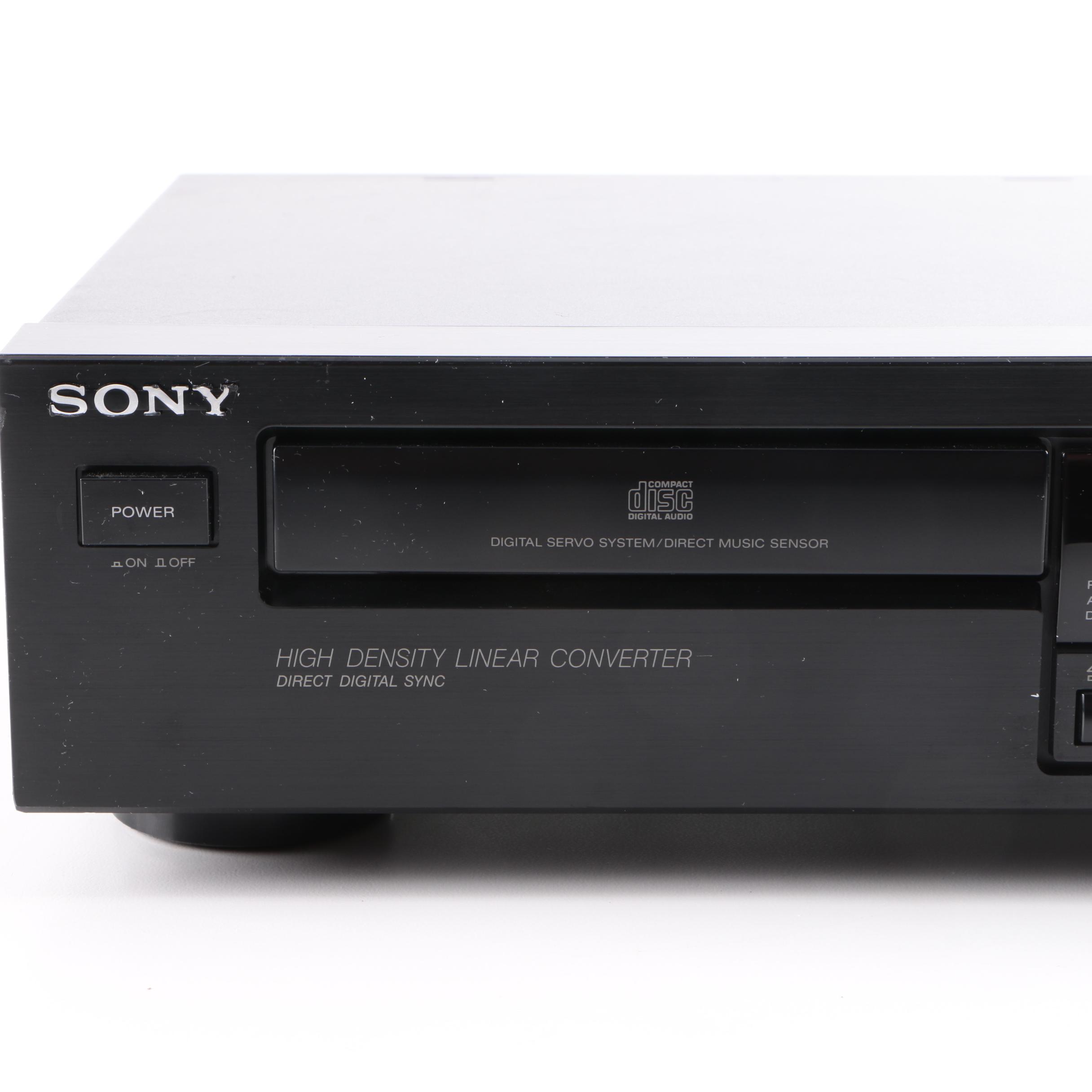 Panasonic, Sony DVD and CD Players
