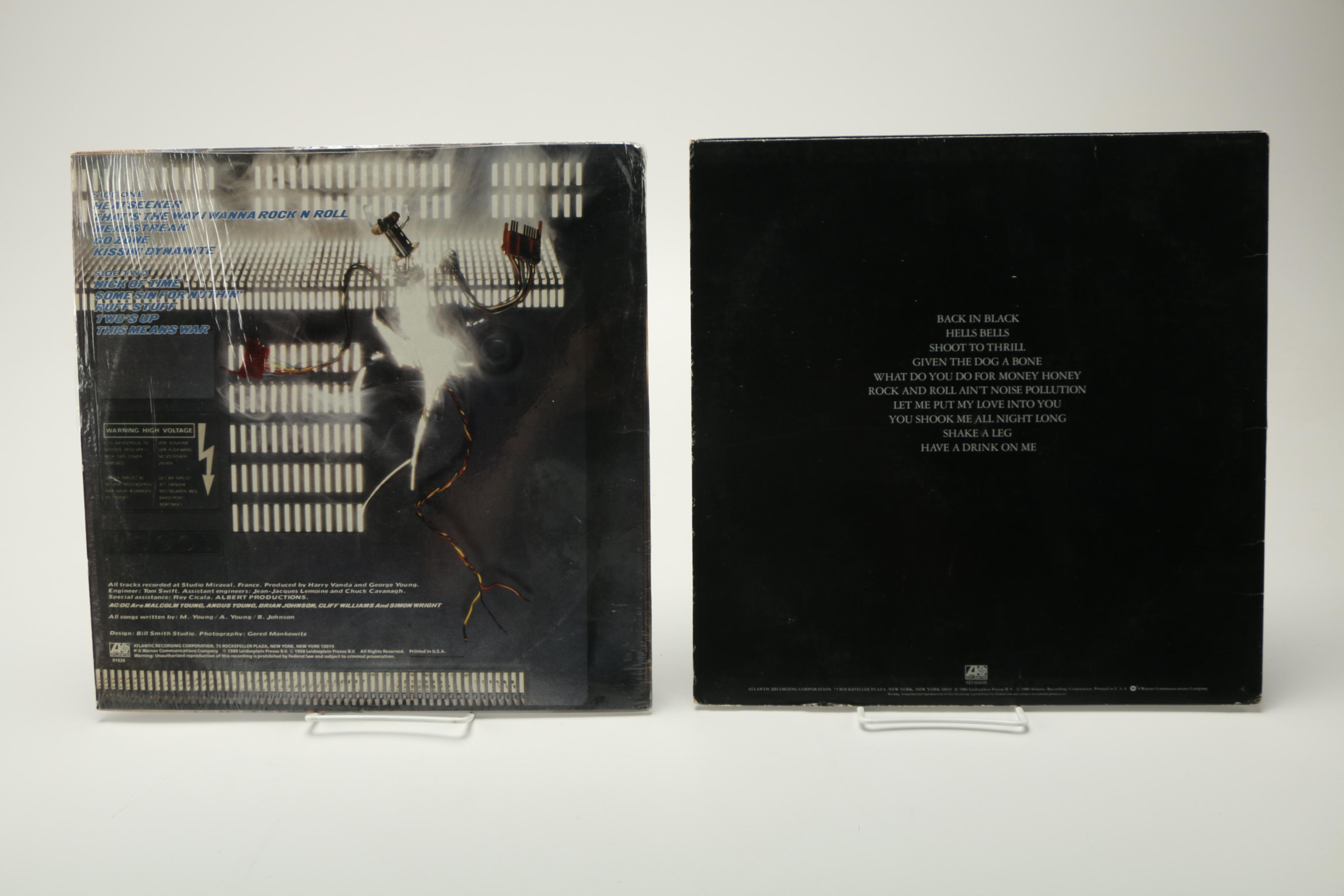 AC/DC, Zappa, Black Sabbath and Other Classic and Hard Rock LPs