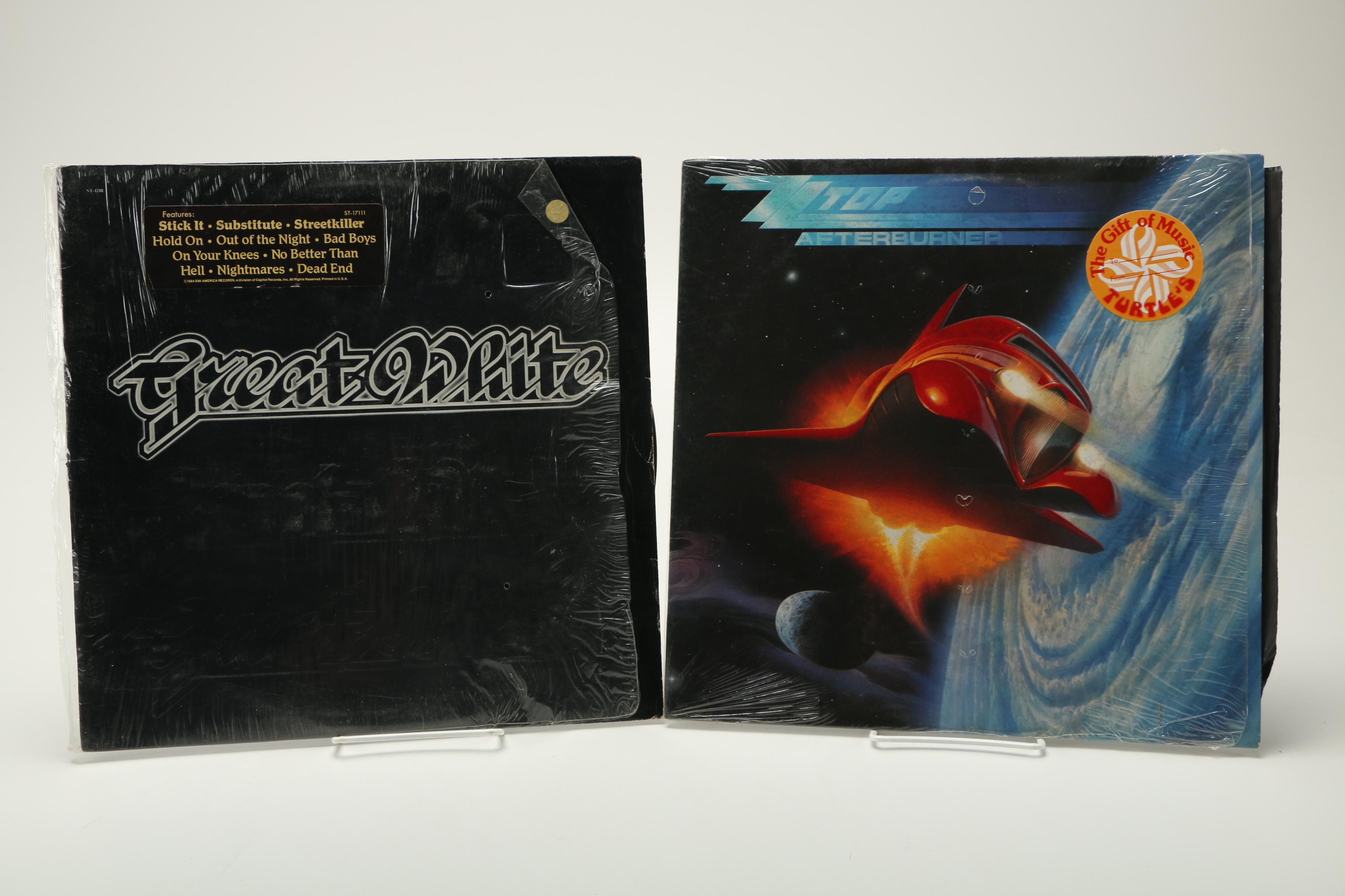 AC/DC, Zappa, Black Sabbath and Other Classic and Hard Rock LPs