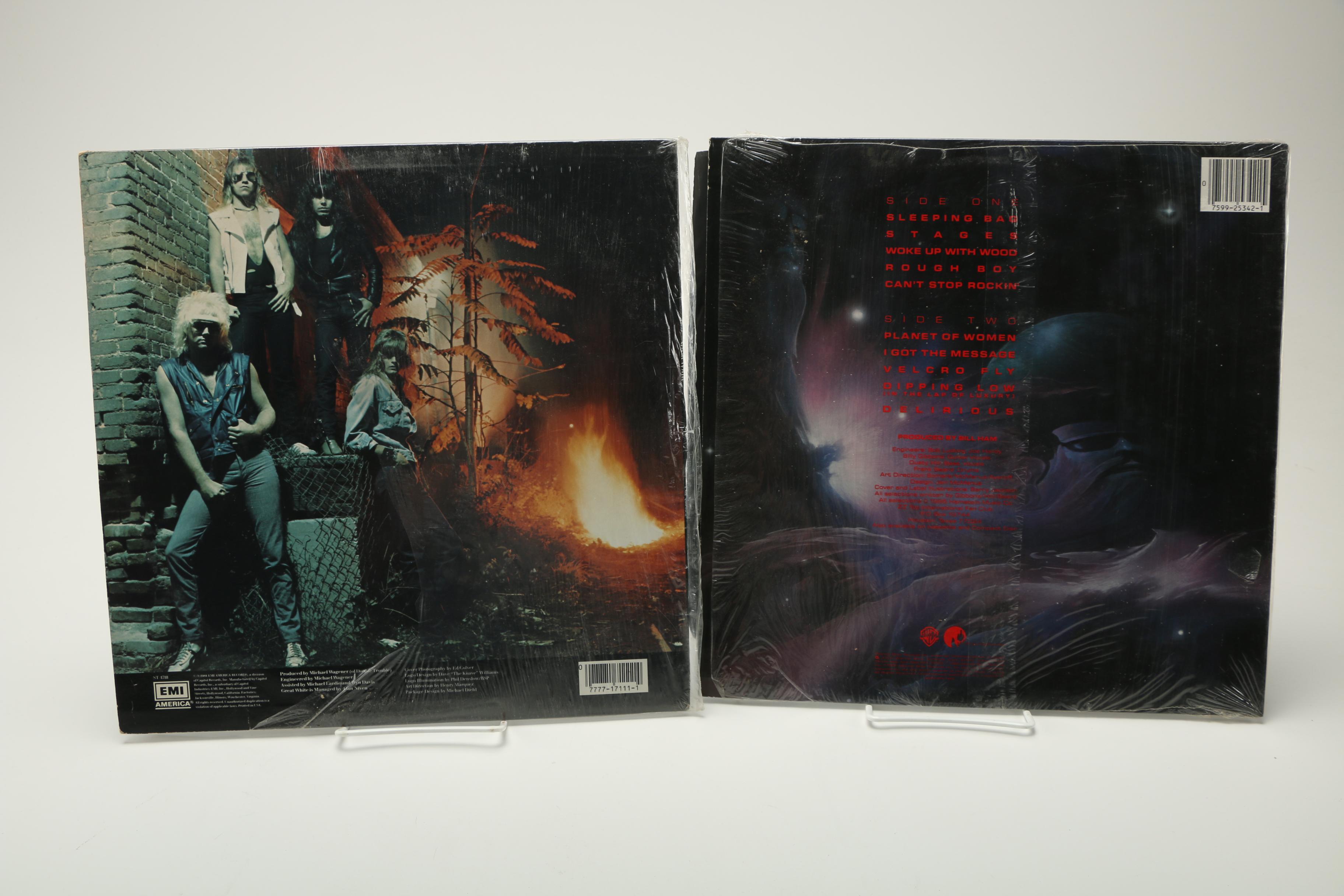 AC/DC, Zappa, Black Sabbath and Other Classic and Hard Rock LPs