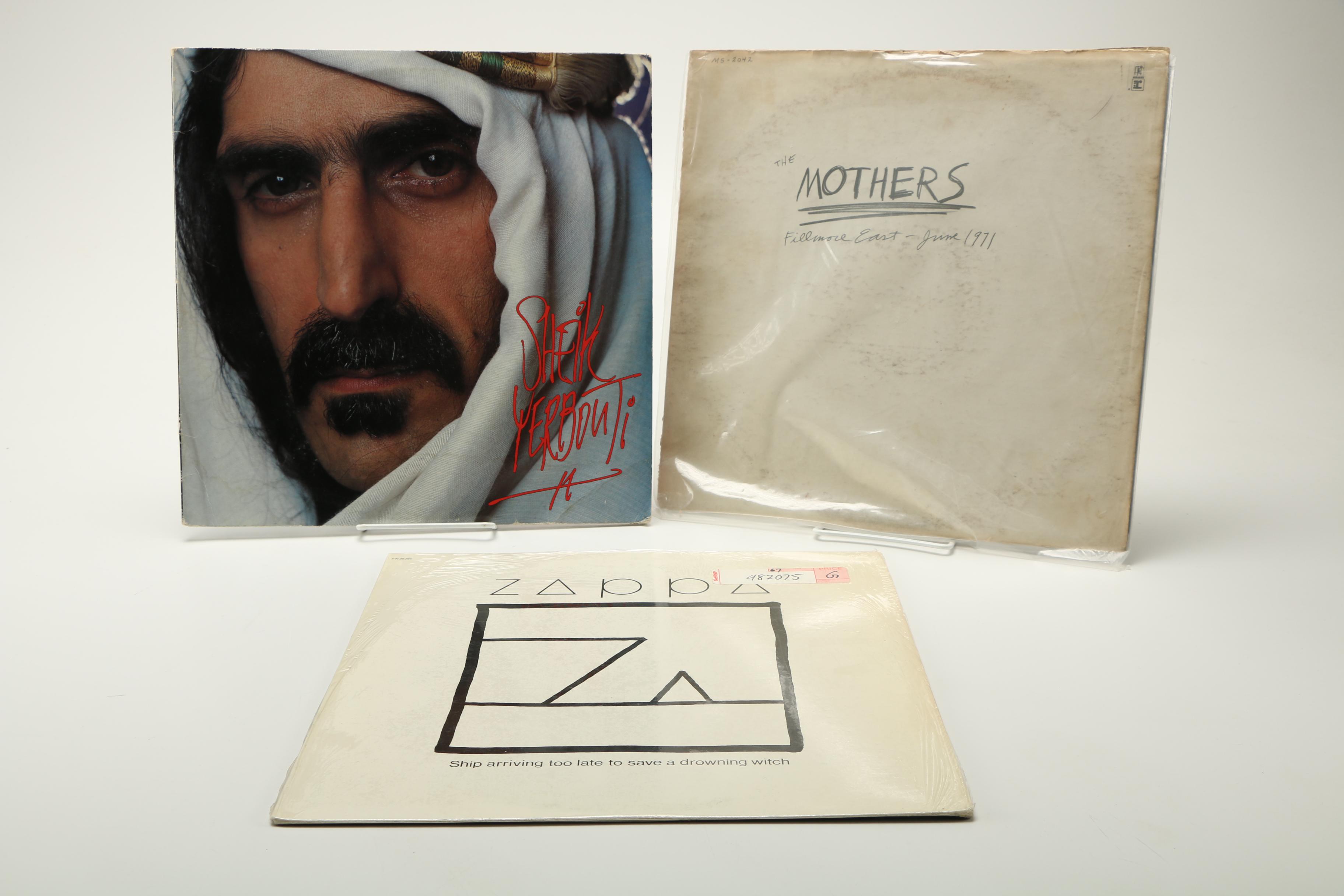 AC/DC, Zappa, Black Sabbath and Other Classic and Hard Rock LPs