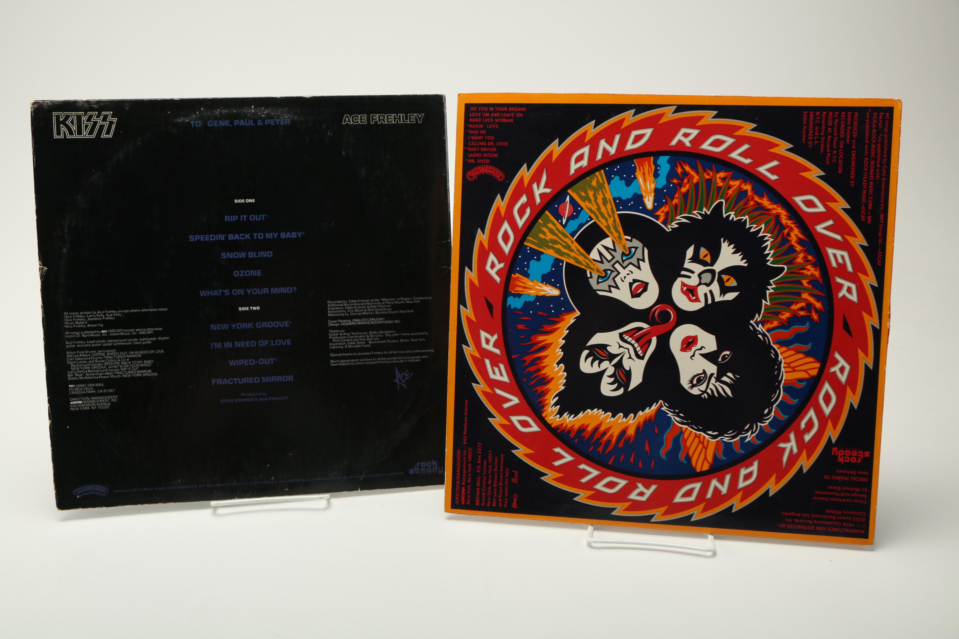 AC/DC, Zappa, Black Sabbath and Other Classic and Hard Rock LPs