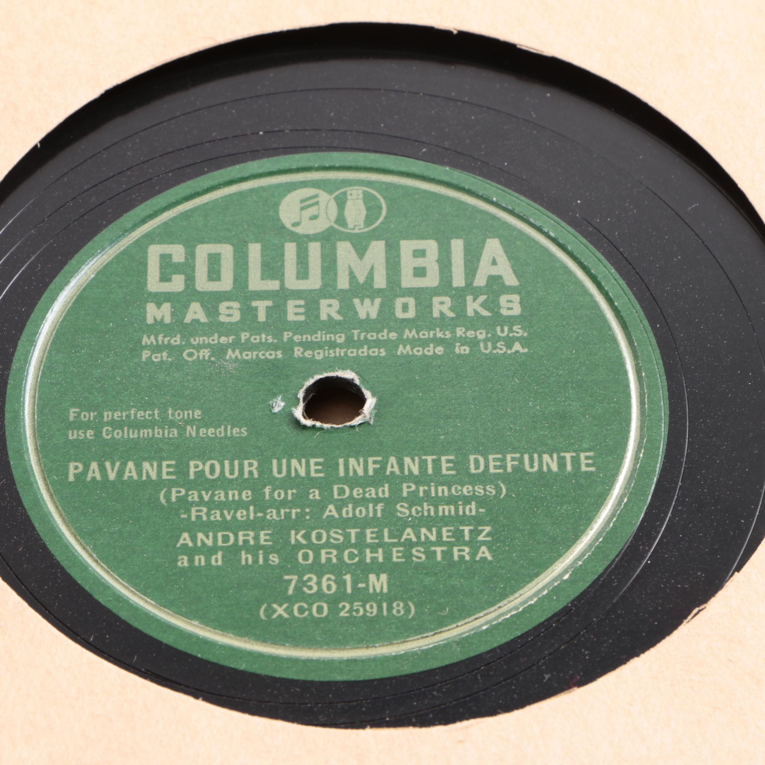 Vintage 78 rpm Records in Album Binder