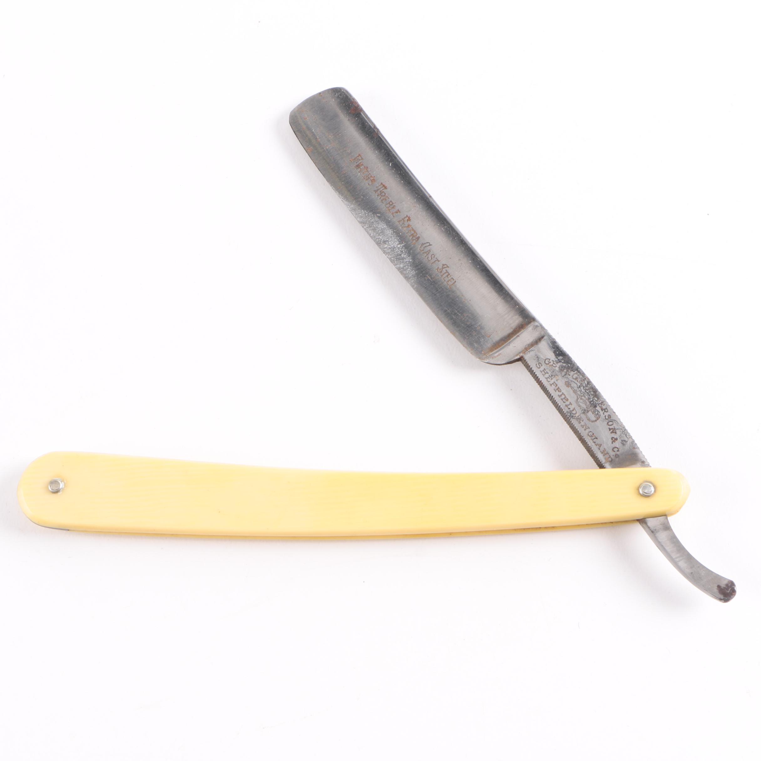 L. Herder & Son Shaving Straight Razor