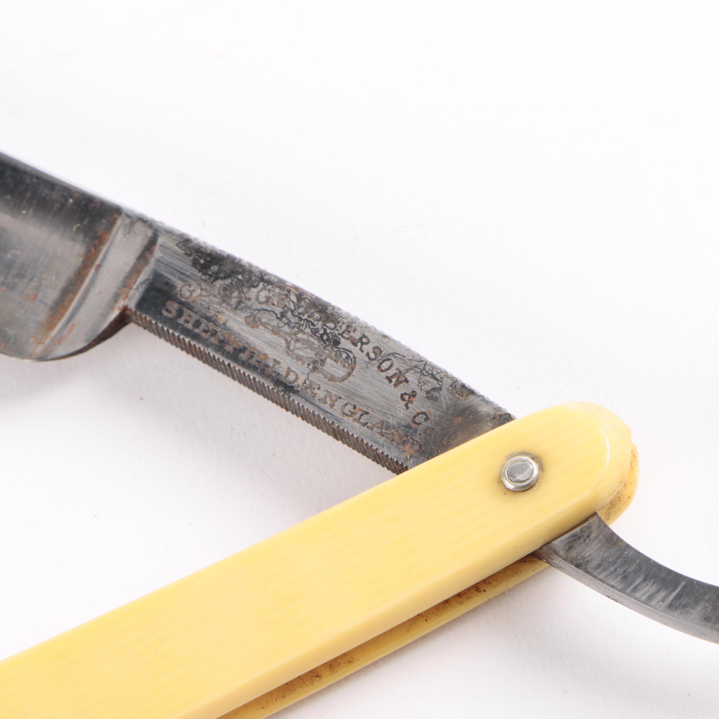 L. Herder & Son Shaving Straight Razor