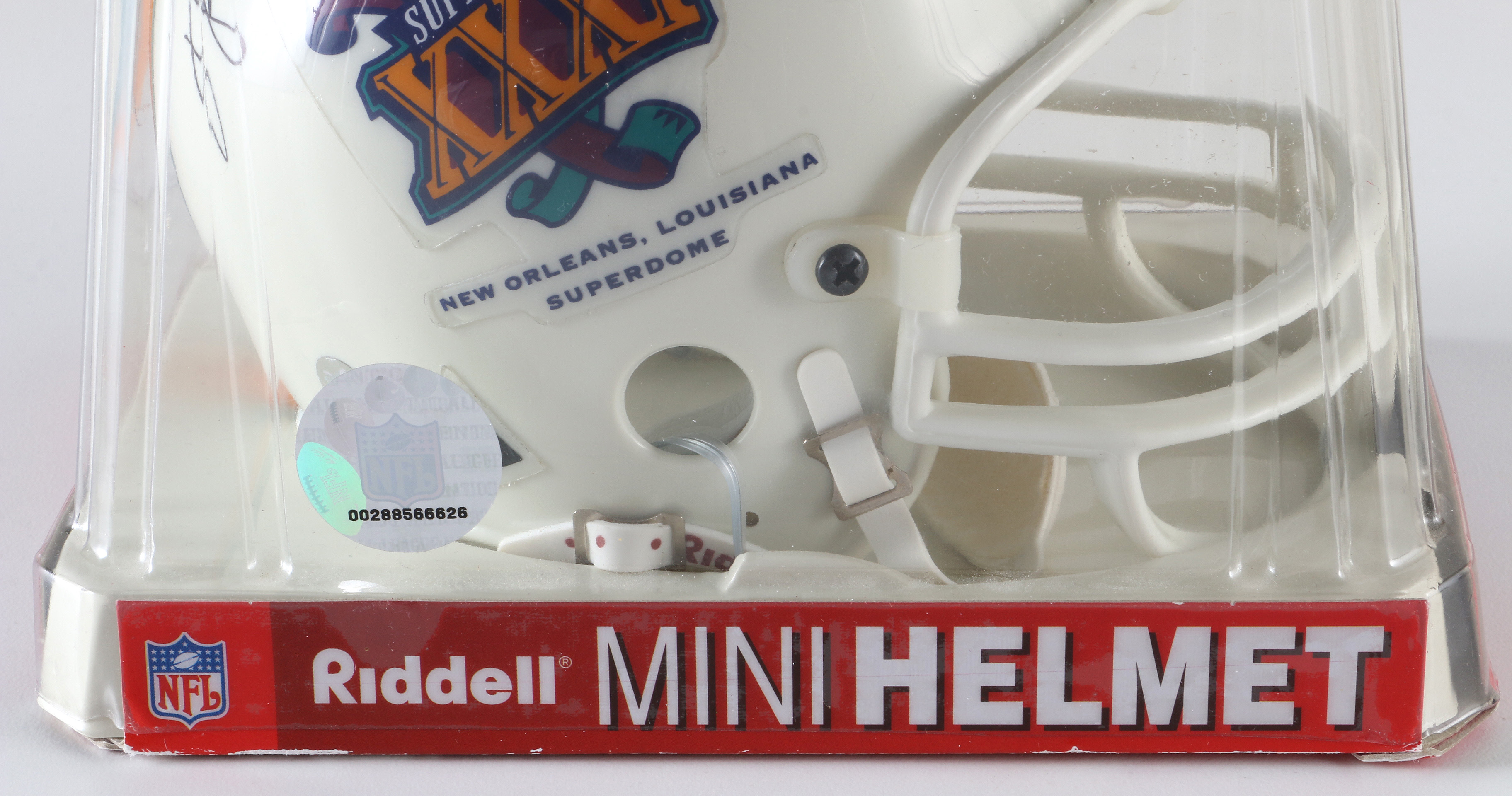 Walter Payton Signed Mini Helmet