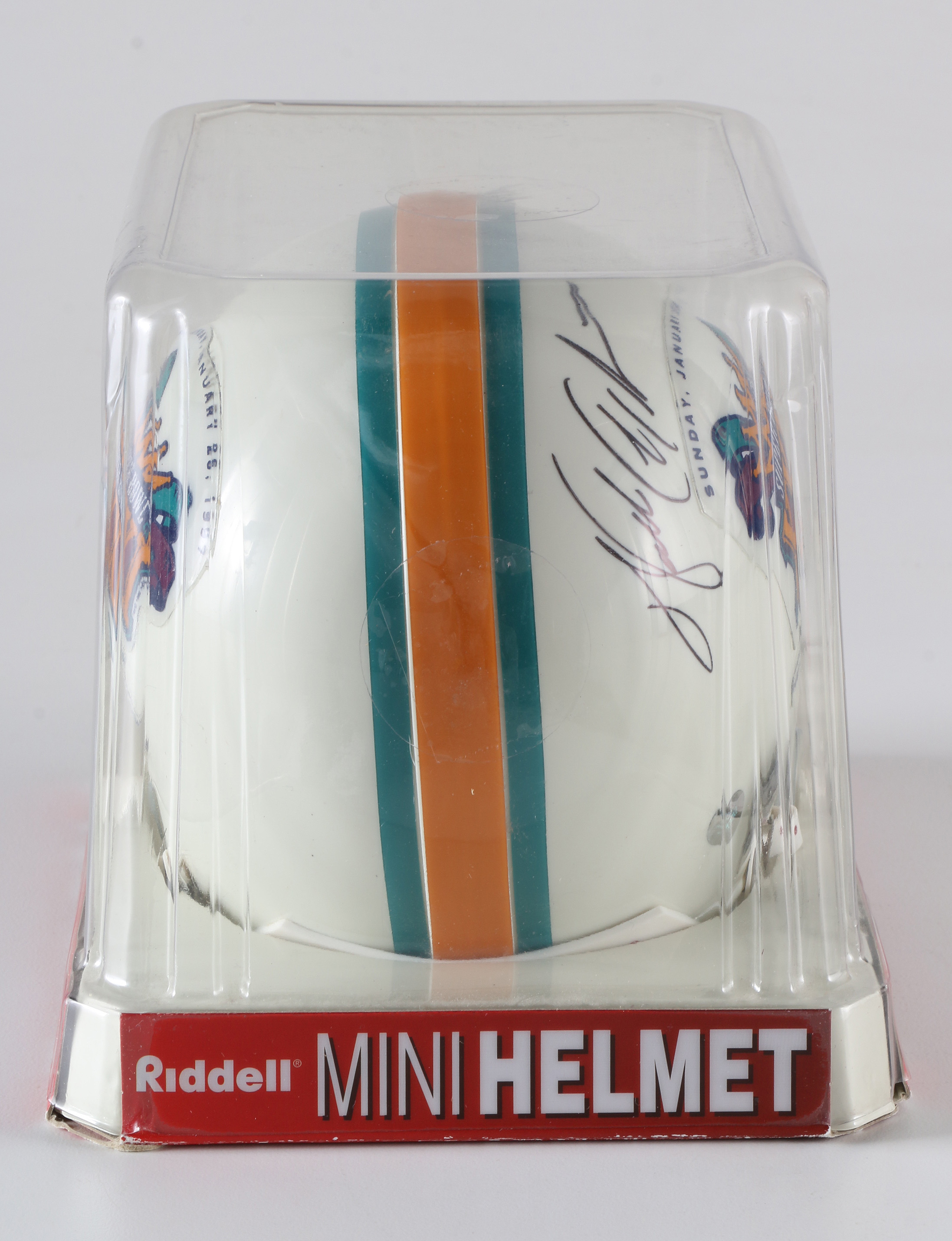Walter Payton Signed Mini Helmet