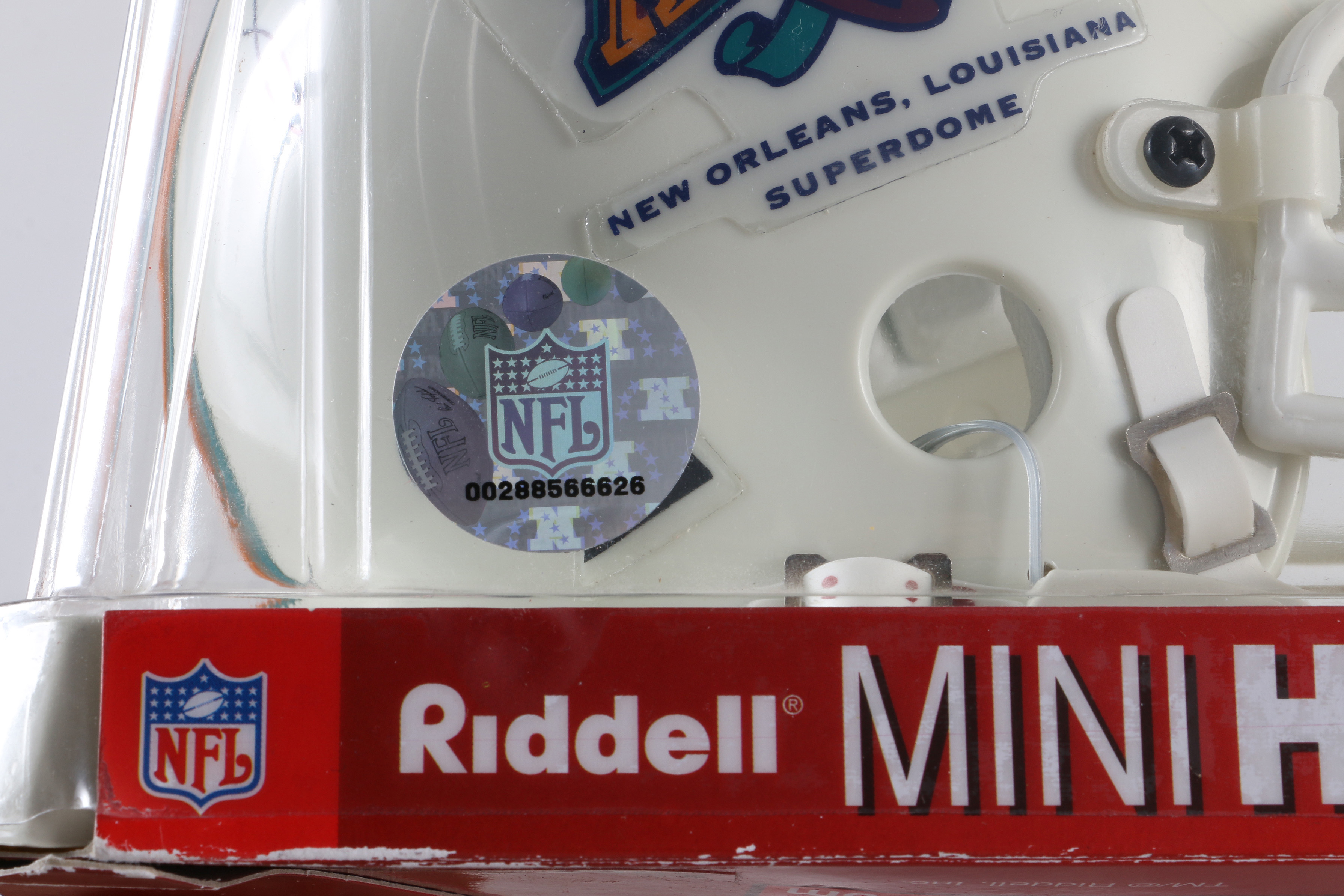 Walter Payton Signed Mini Helmet