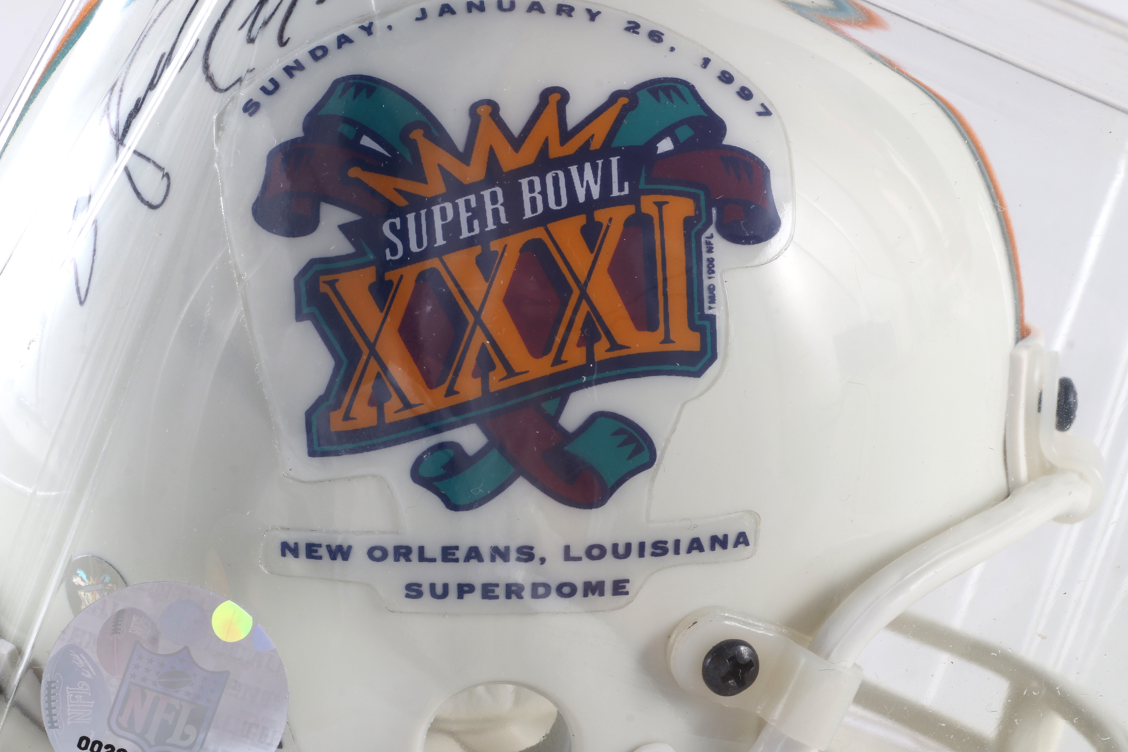 Walter Payton Signed Mini Helmet