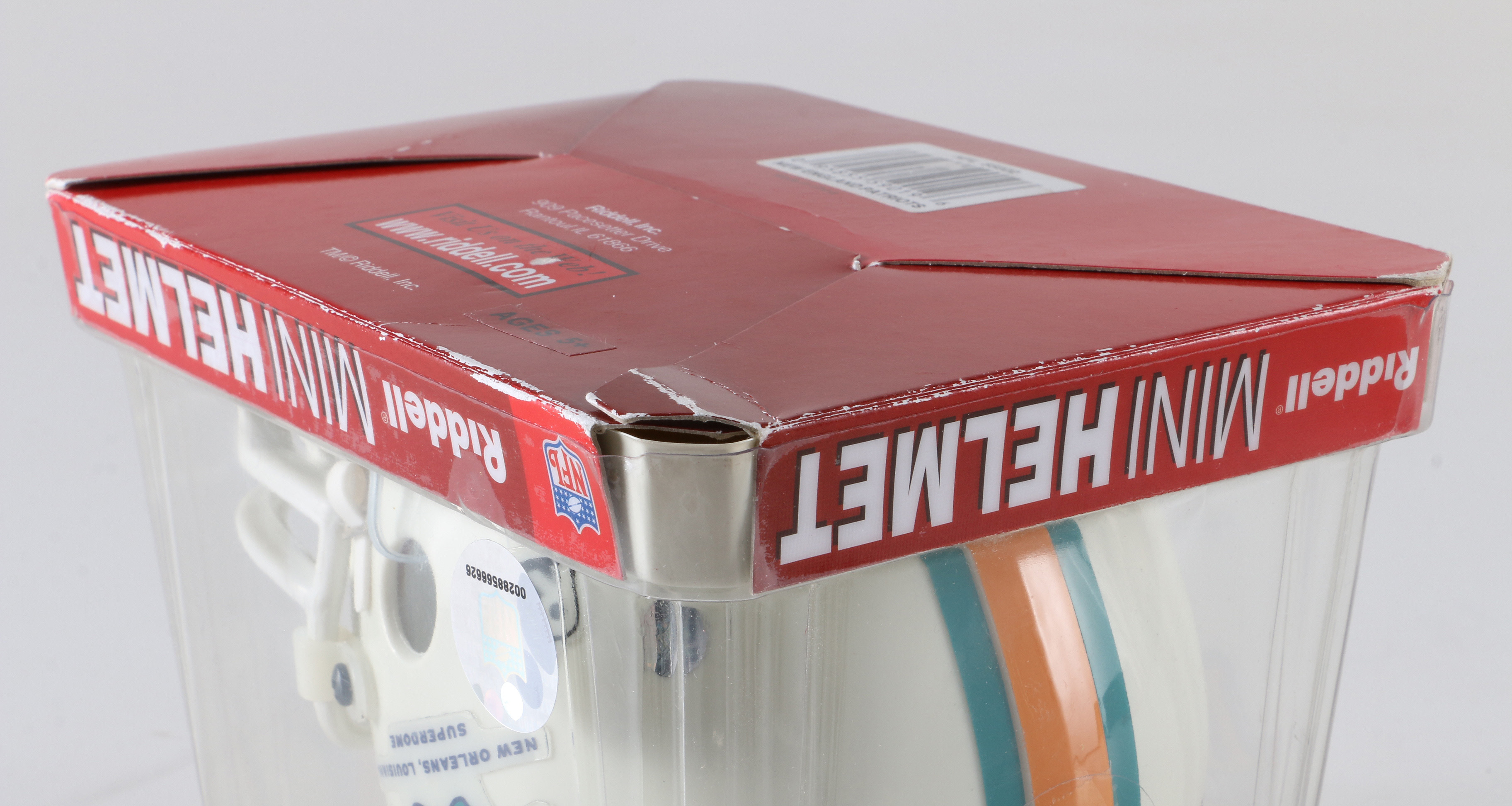 Walter Payton Signed Mini Helmet